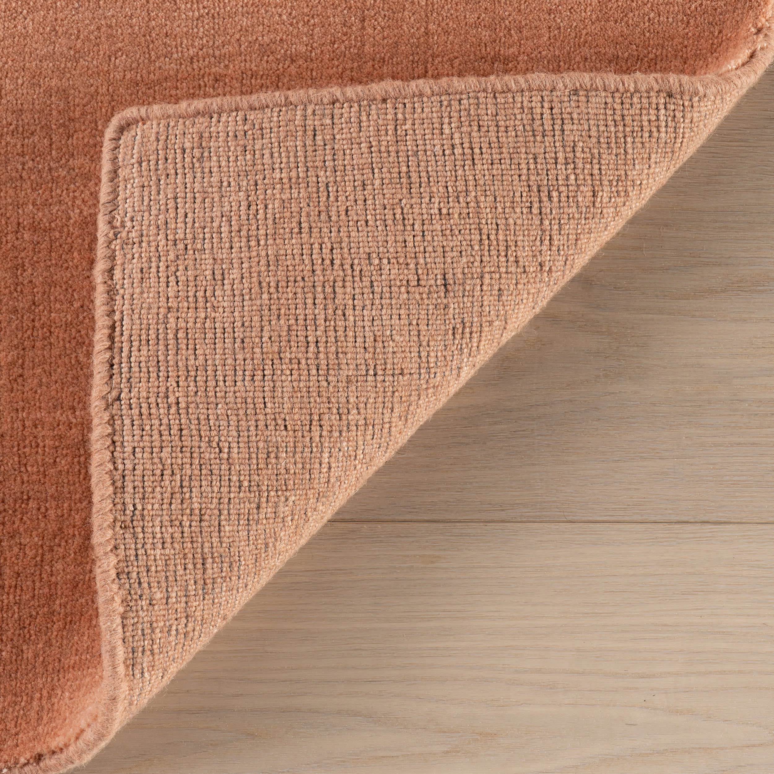 Speckled Wool-Blend Rug | Orange - Image 8