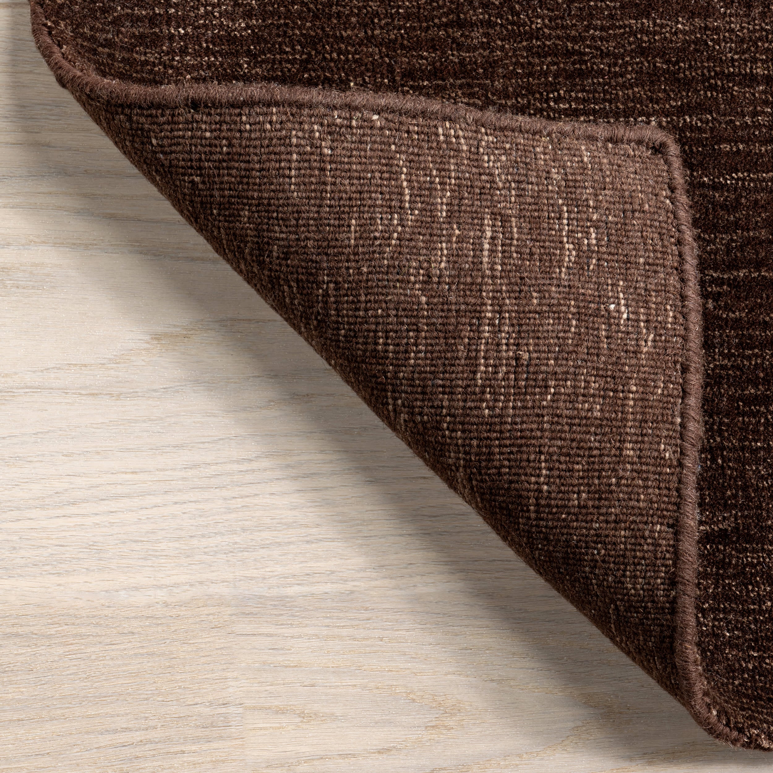 Speckled Wool-Blend Rug | Truffle Brown - Image 7