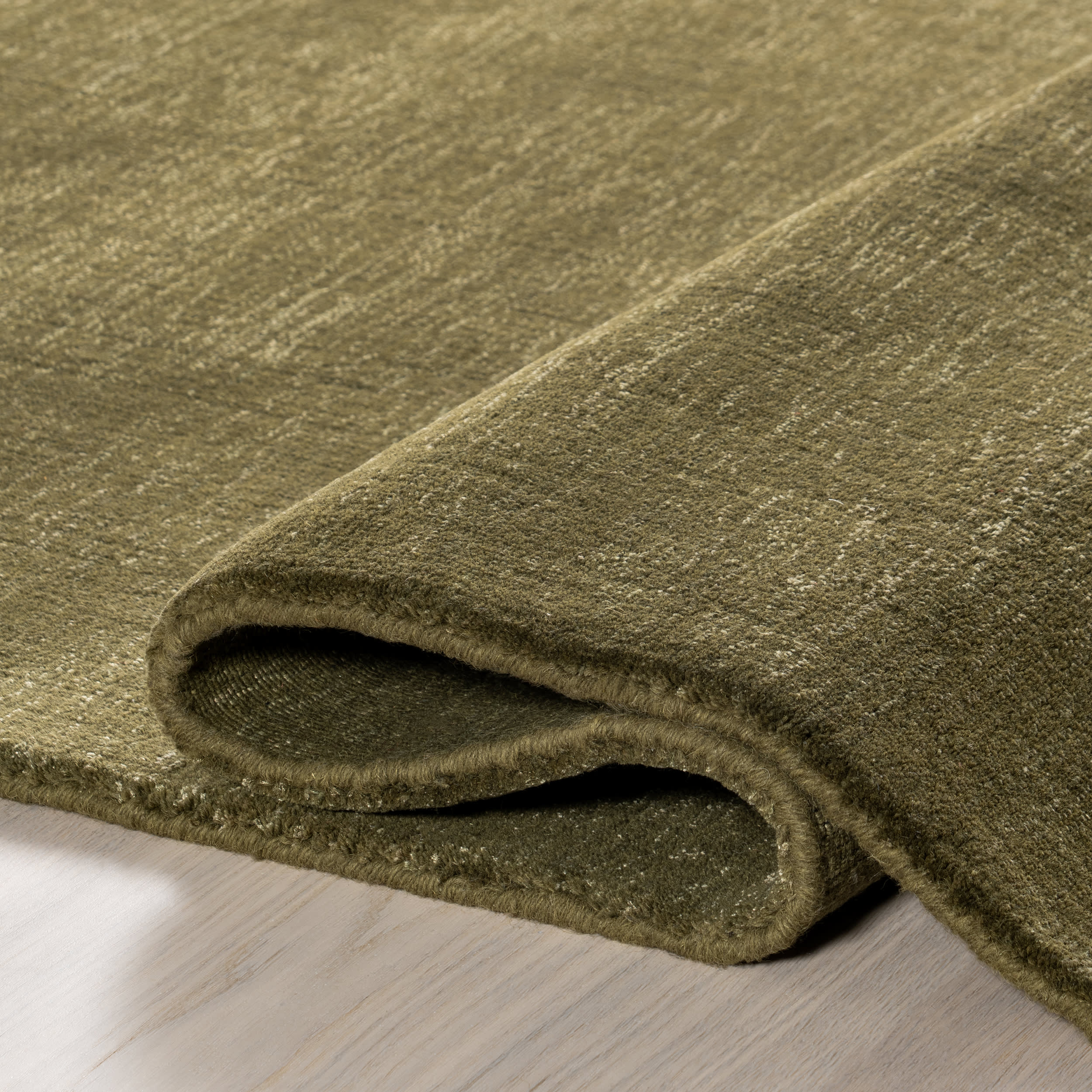 Speckled Wool-Blend Rug | Verdant Green - Image 10