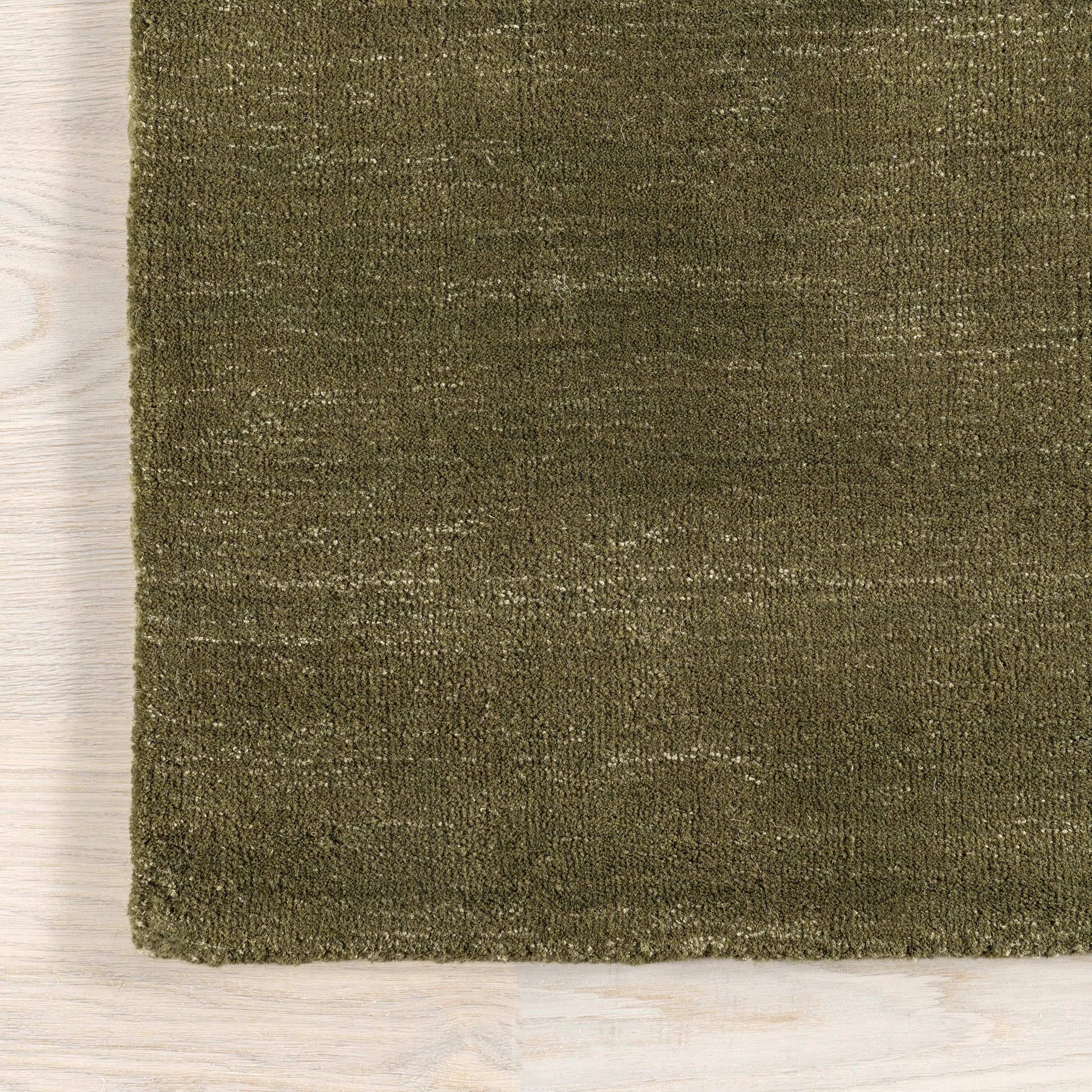 Speckled Wool-Blend Rug | Verdant Green - Image 3