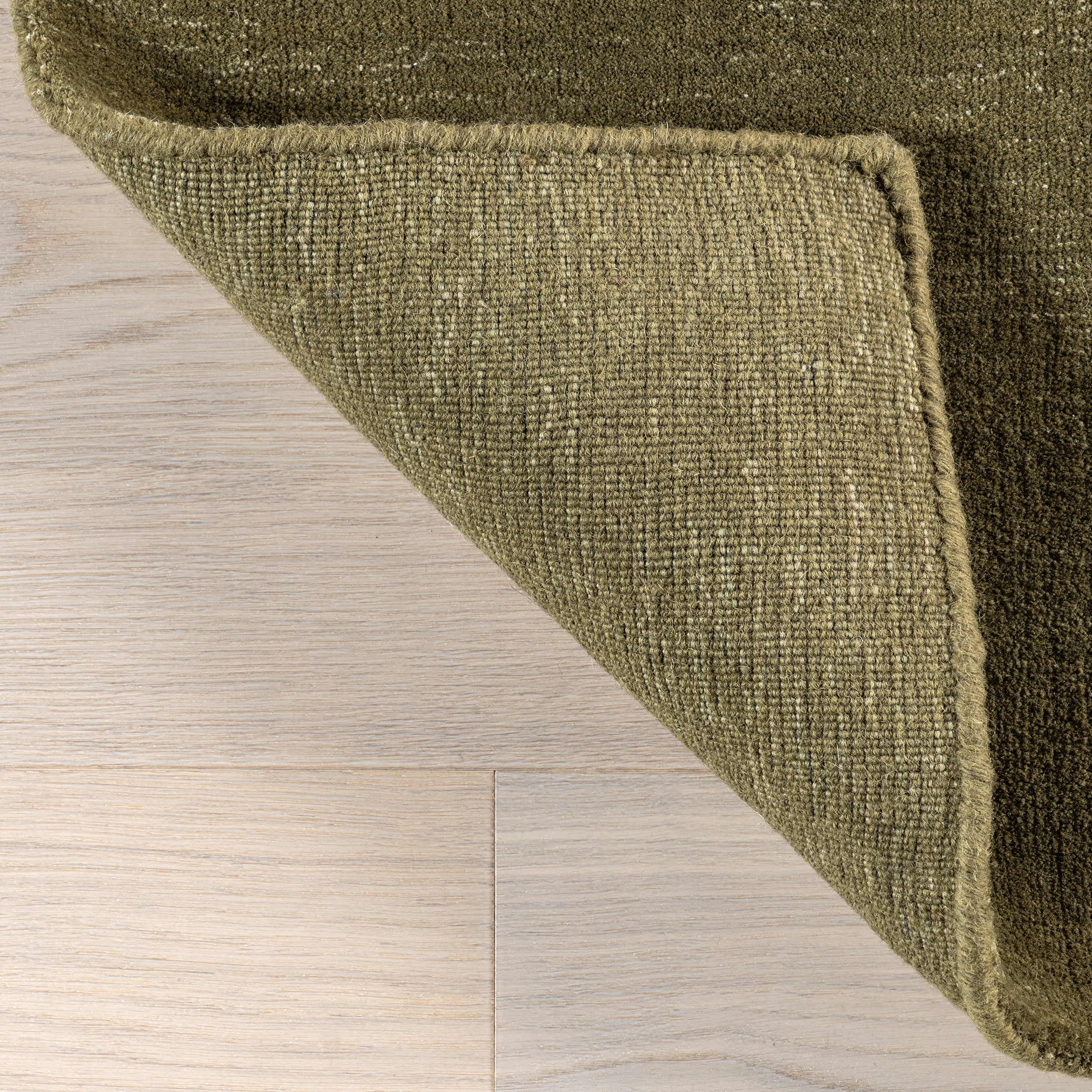Speckled Wool-Blend Rug | Verdant Green - Image 7