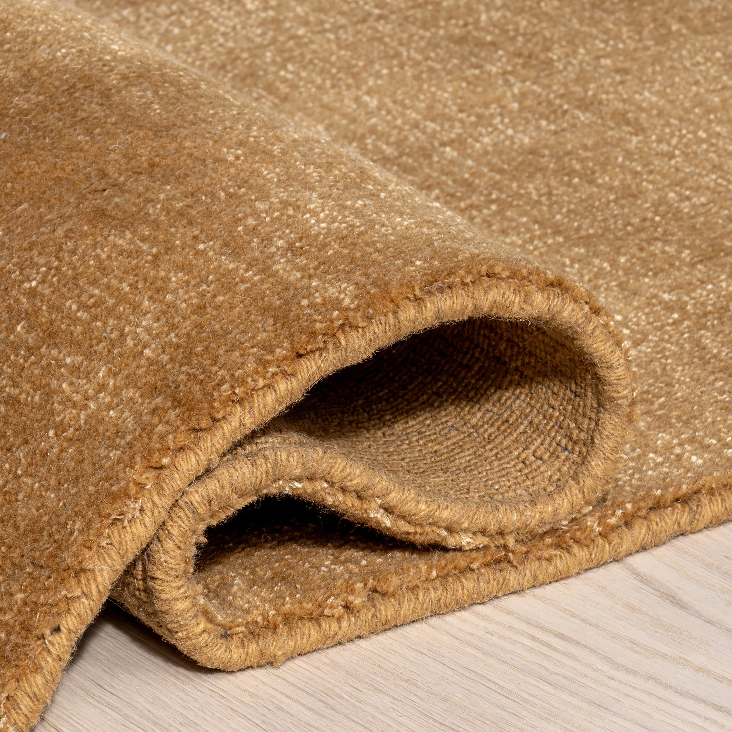 Speckled Wool-Blend Rug | Wheat - Image 11