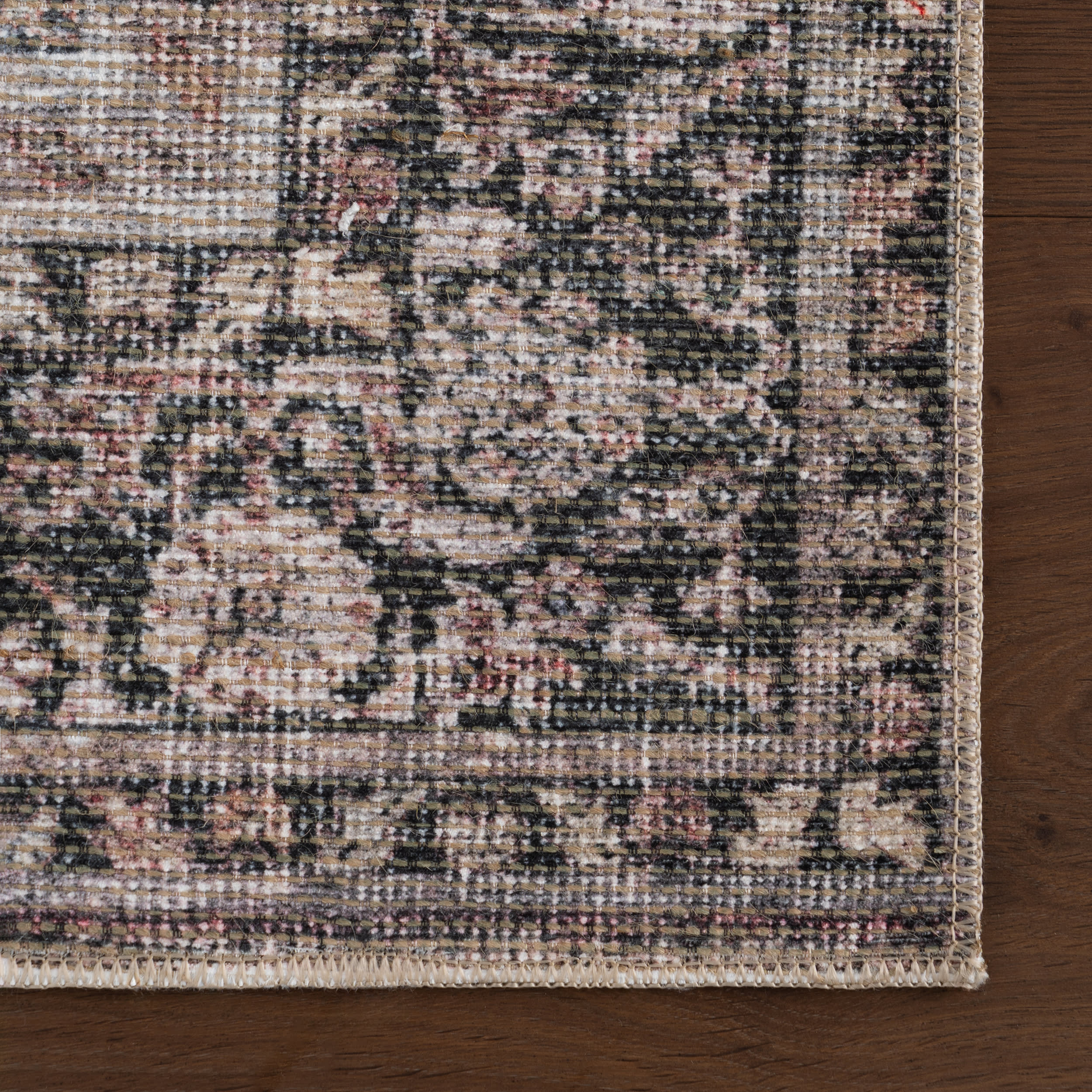 Artemis Vintage Medallion Rug | Multicolor - Image 4