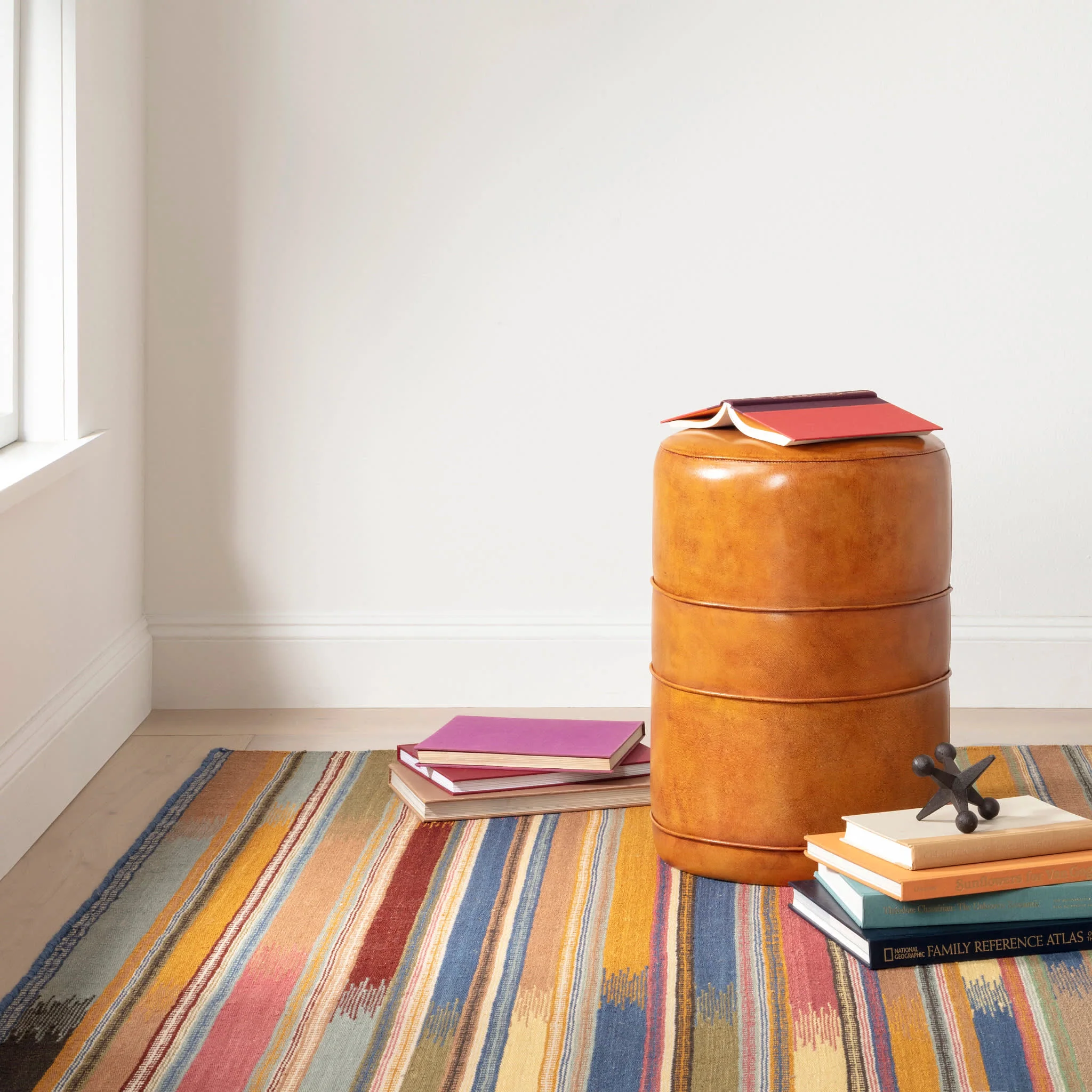 Ashford Kilim Handwoven Wool Rug | Multi - Image 2