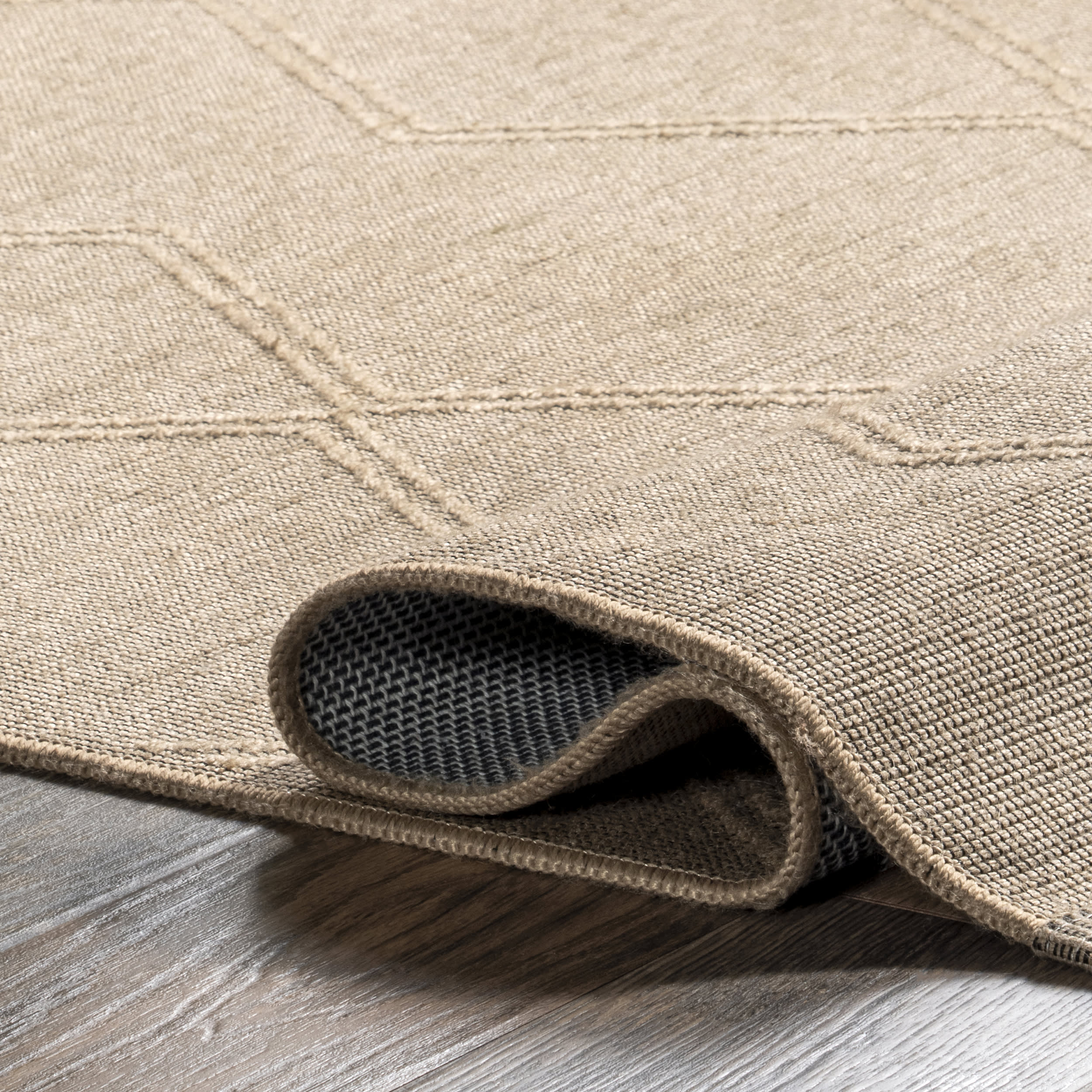 Ashly Trellis Rug | Natural - Image 8