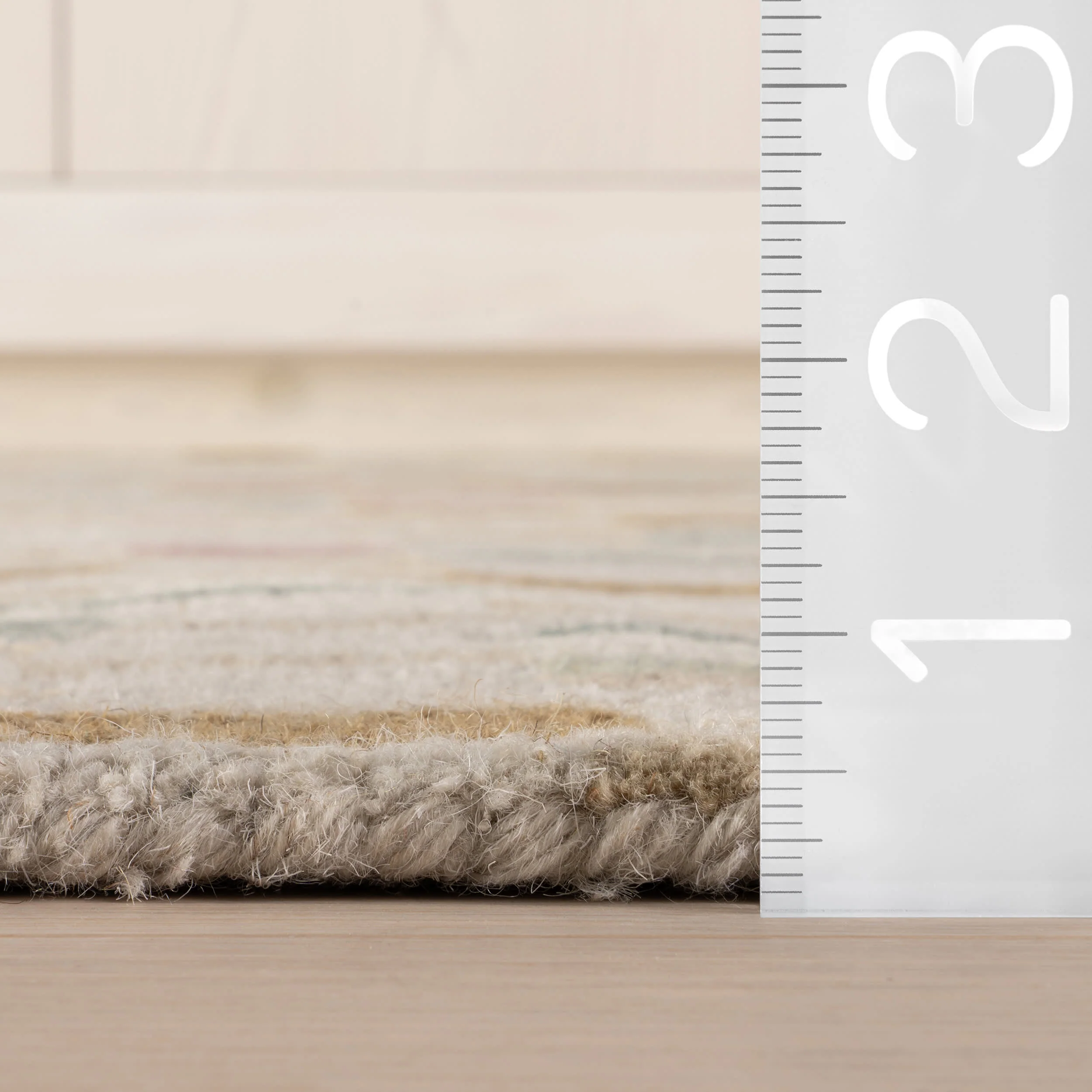 Ashmore Hand Micro Hooked Wool Rug | Multi - Image 7