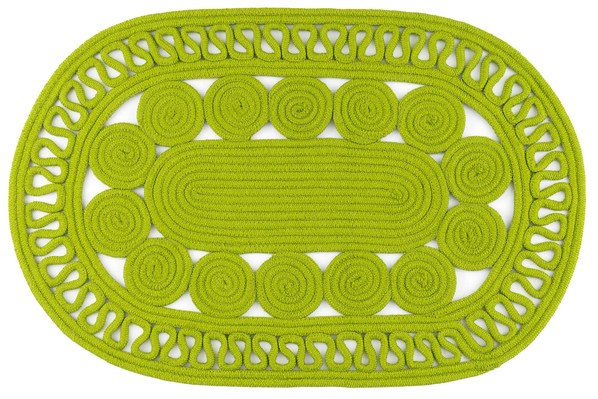 Audrey Handwoven Indoor/Outdoor Oval Rug | Sprout