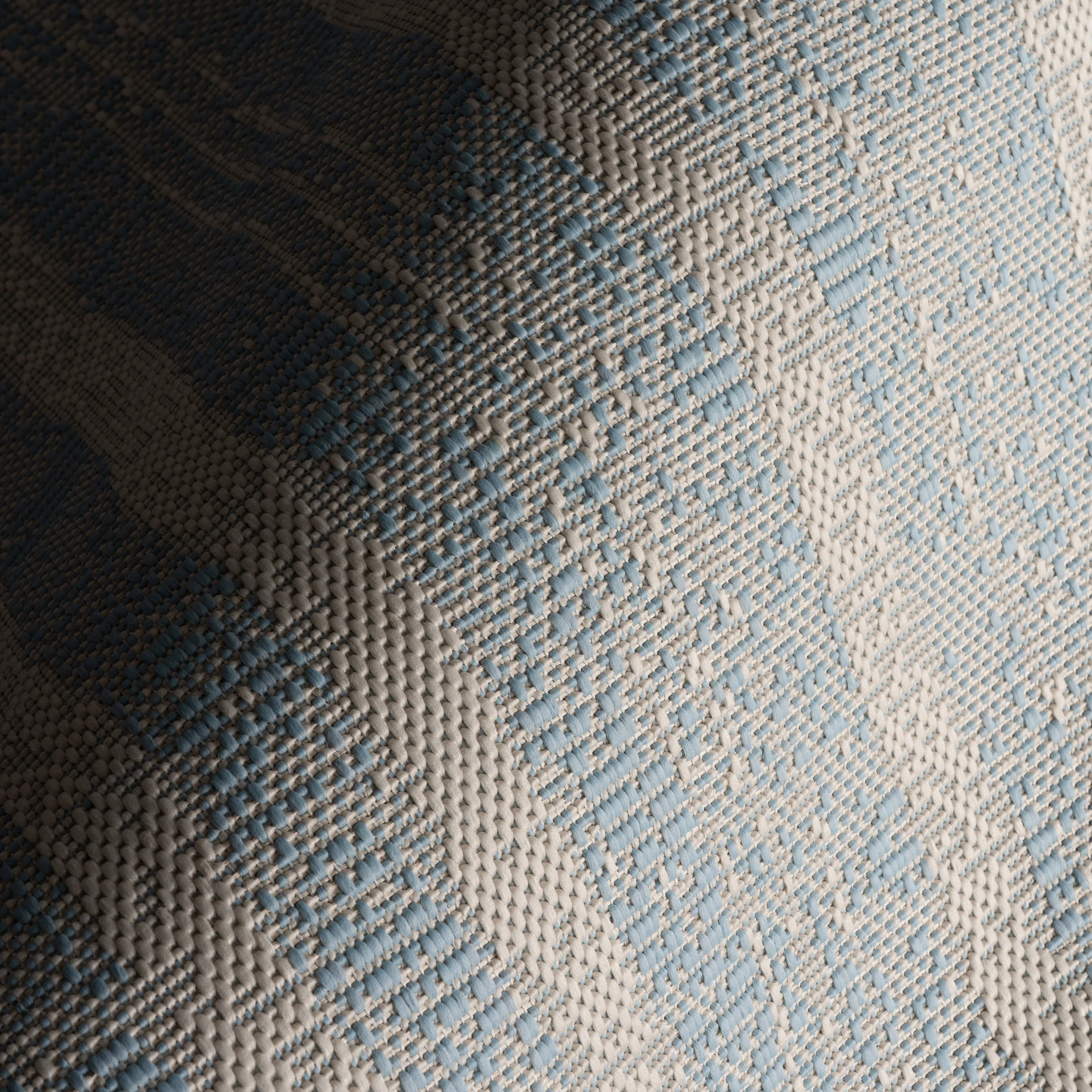 Auvrea Bohemian Abstract Indoor/Outdoor Rug | Blue - Image 3