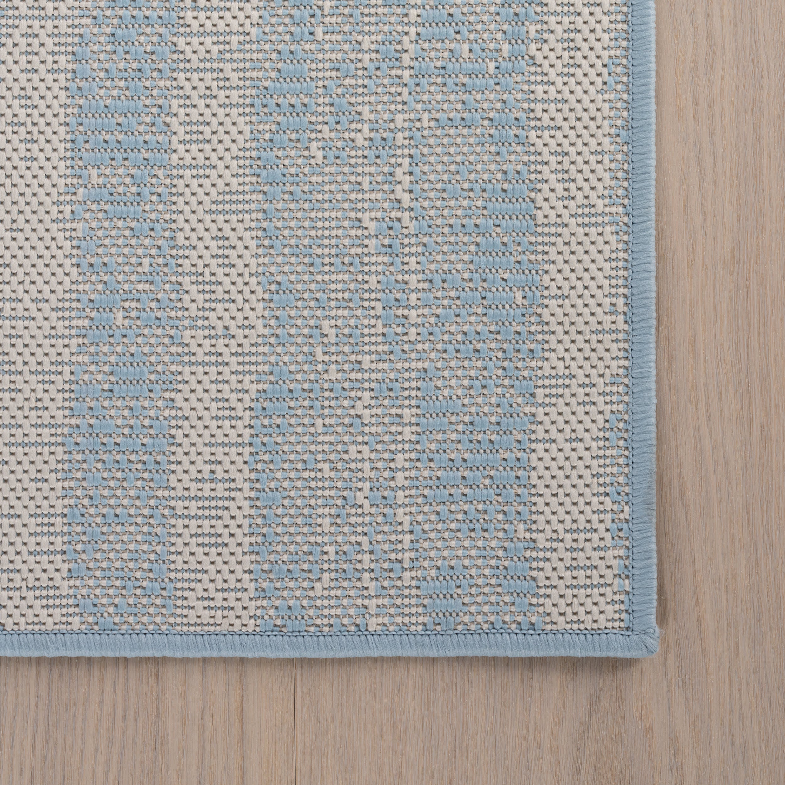 Auvrea Bohemian Abstract Indoor/Outdoor Rug | Blue - Image 4