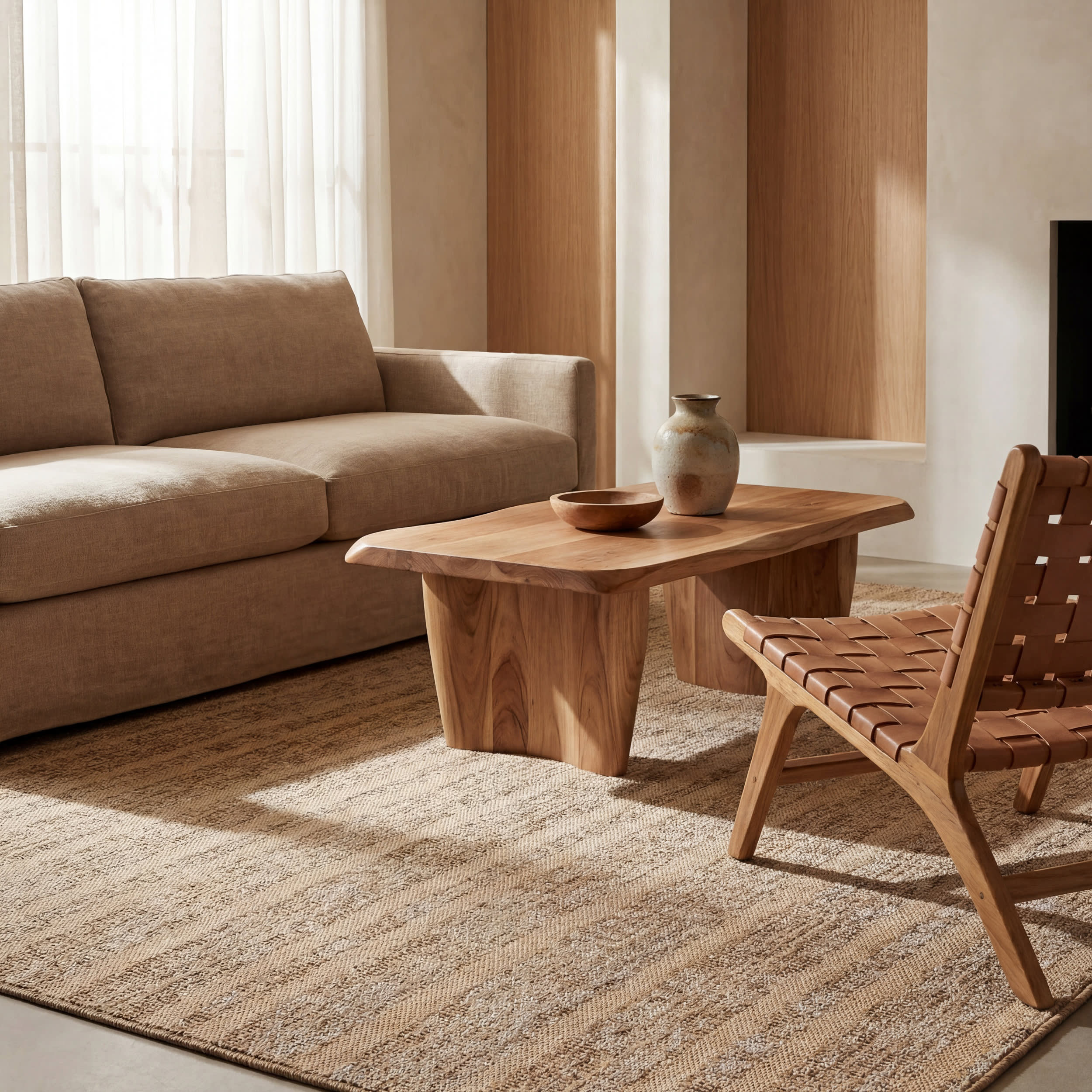 Auvrea Bohemian Abstract Indoor/Outdoor Rug | Brown - Image 5