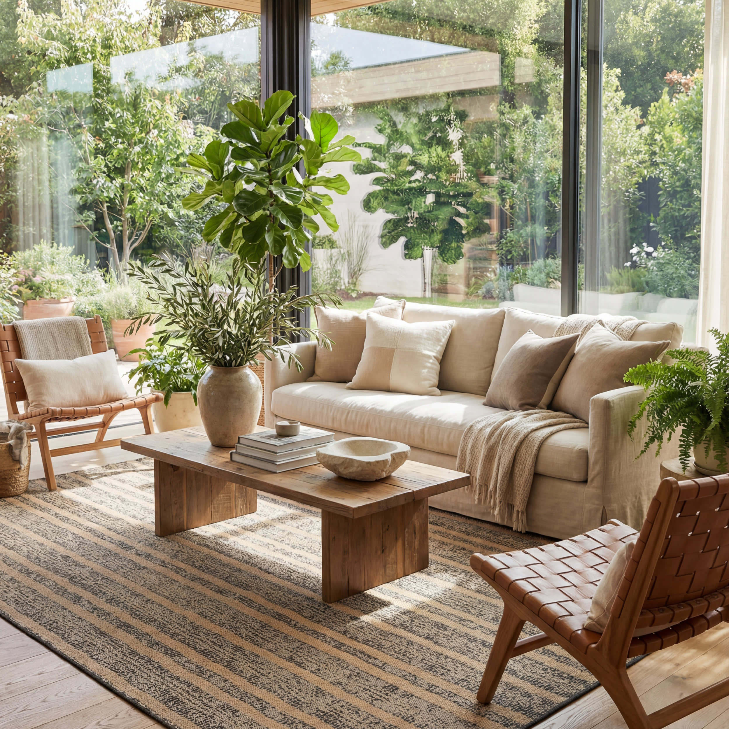 Auvrea Bohemian Abstract Indoor/Outdoor Rug | Grey - Image 10
