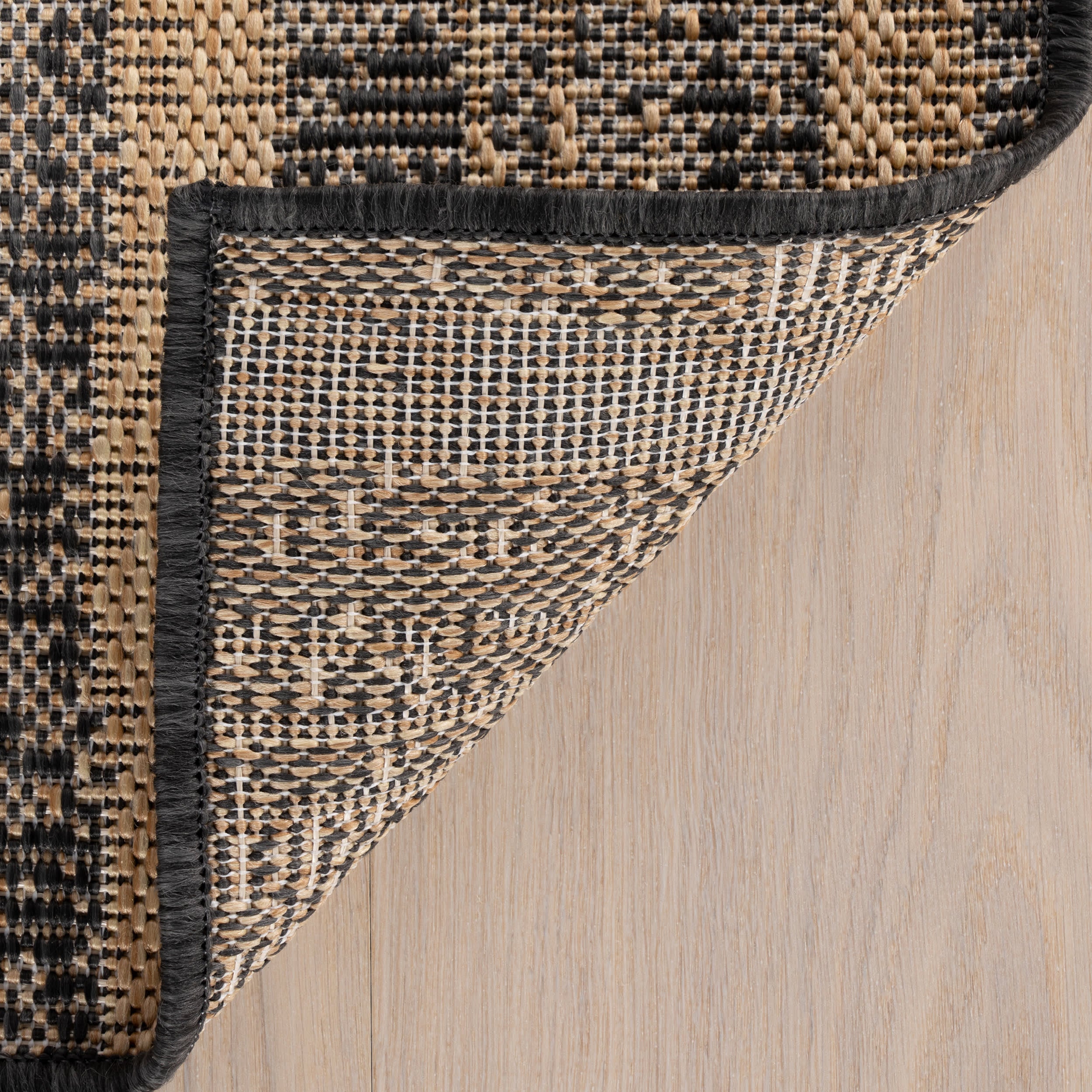 Auvrea Bohemian Abstract Indoor/Outdoor Rug | Grey - Image 8