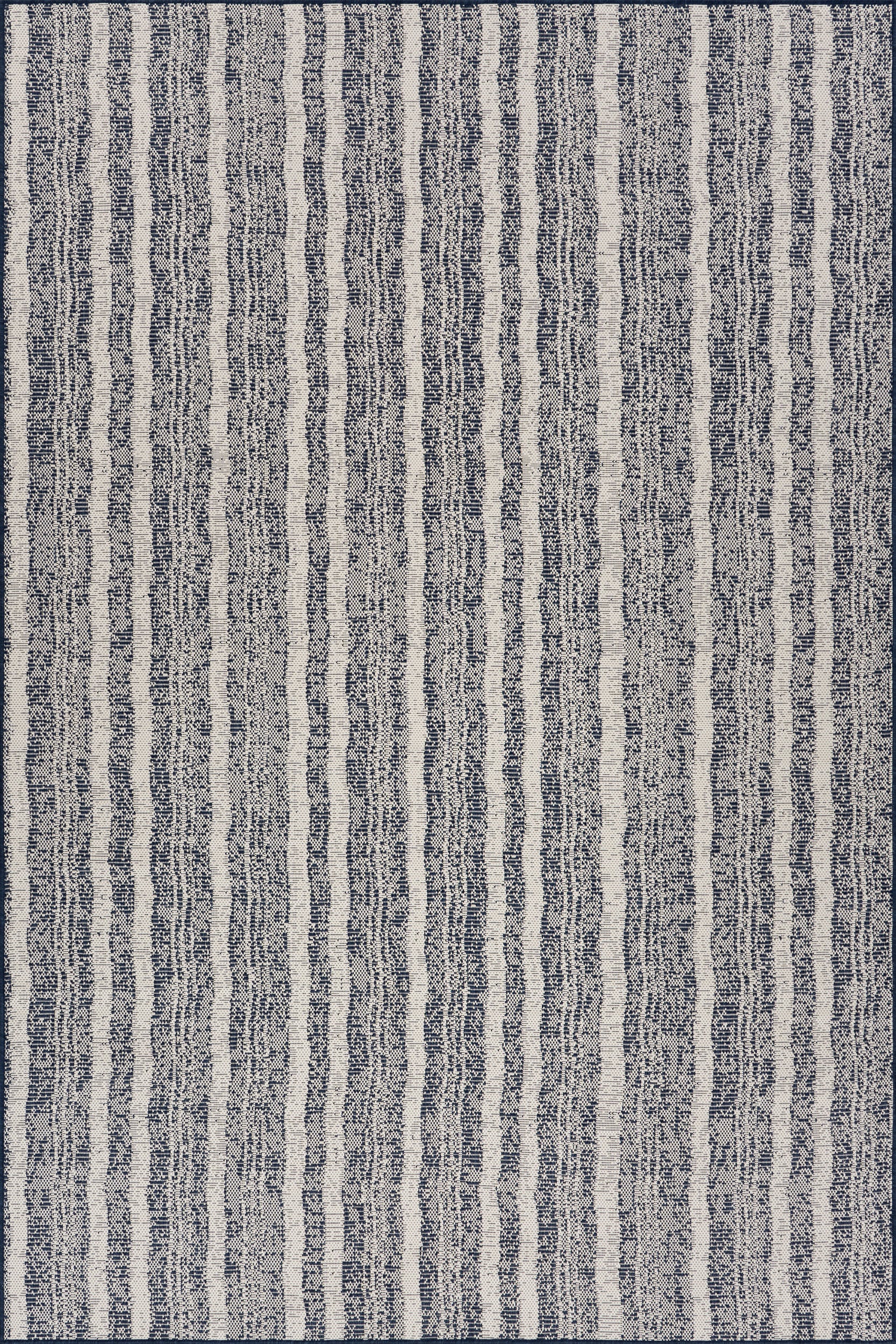 Auvrea Bohemian Abstract Indoor/Outdoor Rug | Navy