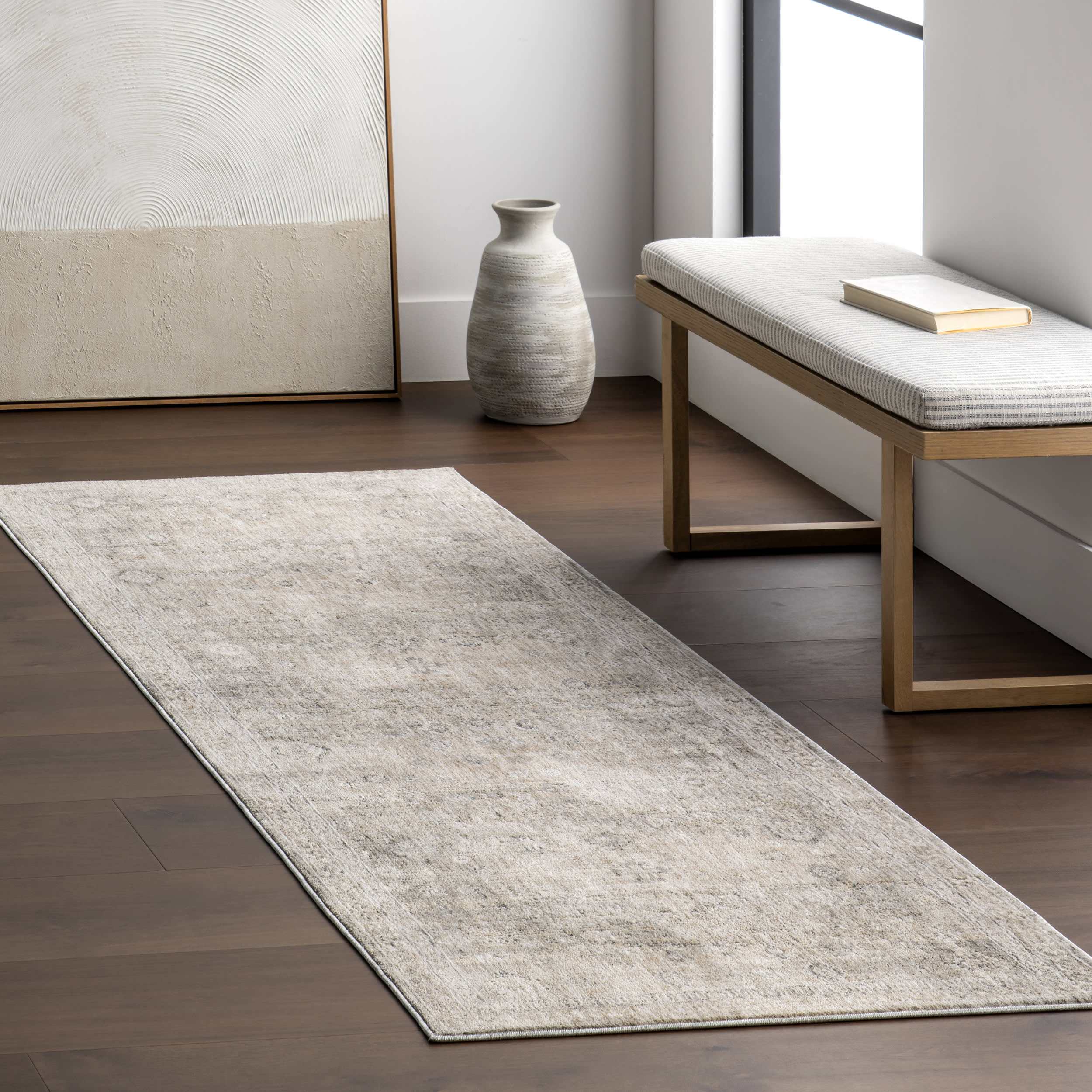 Avayah Vintage Rug | Beige - Image 2