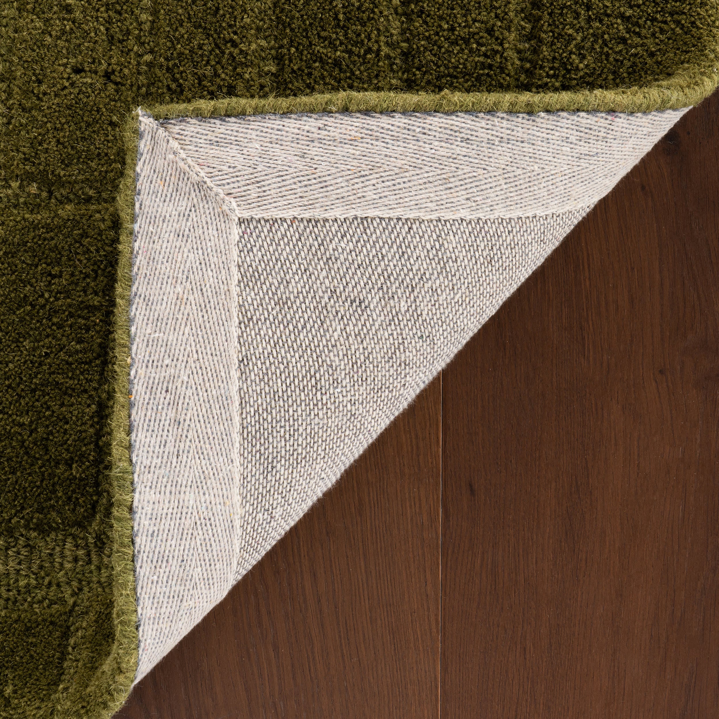 Avela Textured Abstract Rug | Green - Image 7