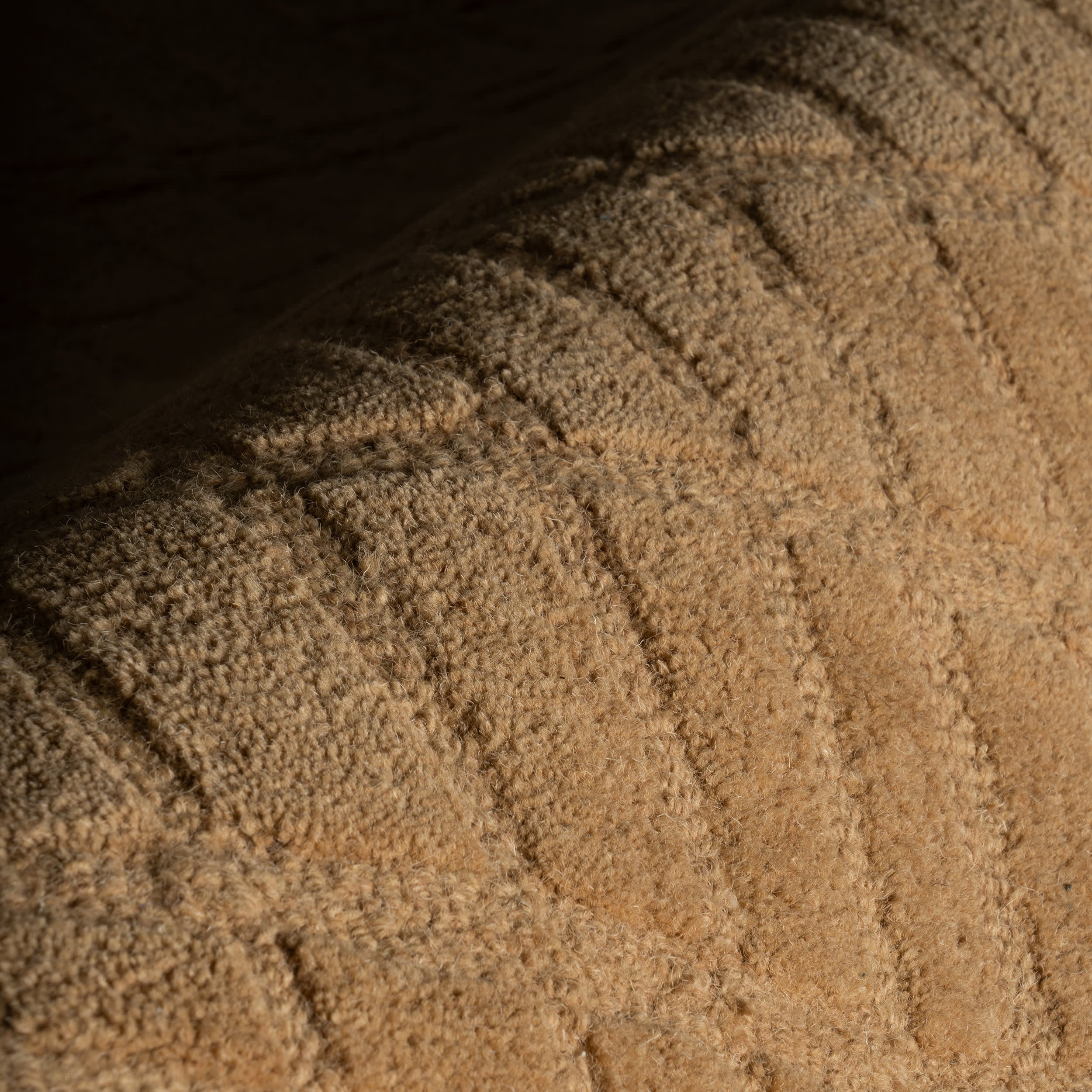 Avela Textured Abstract Rug | Tan - Image 4