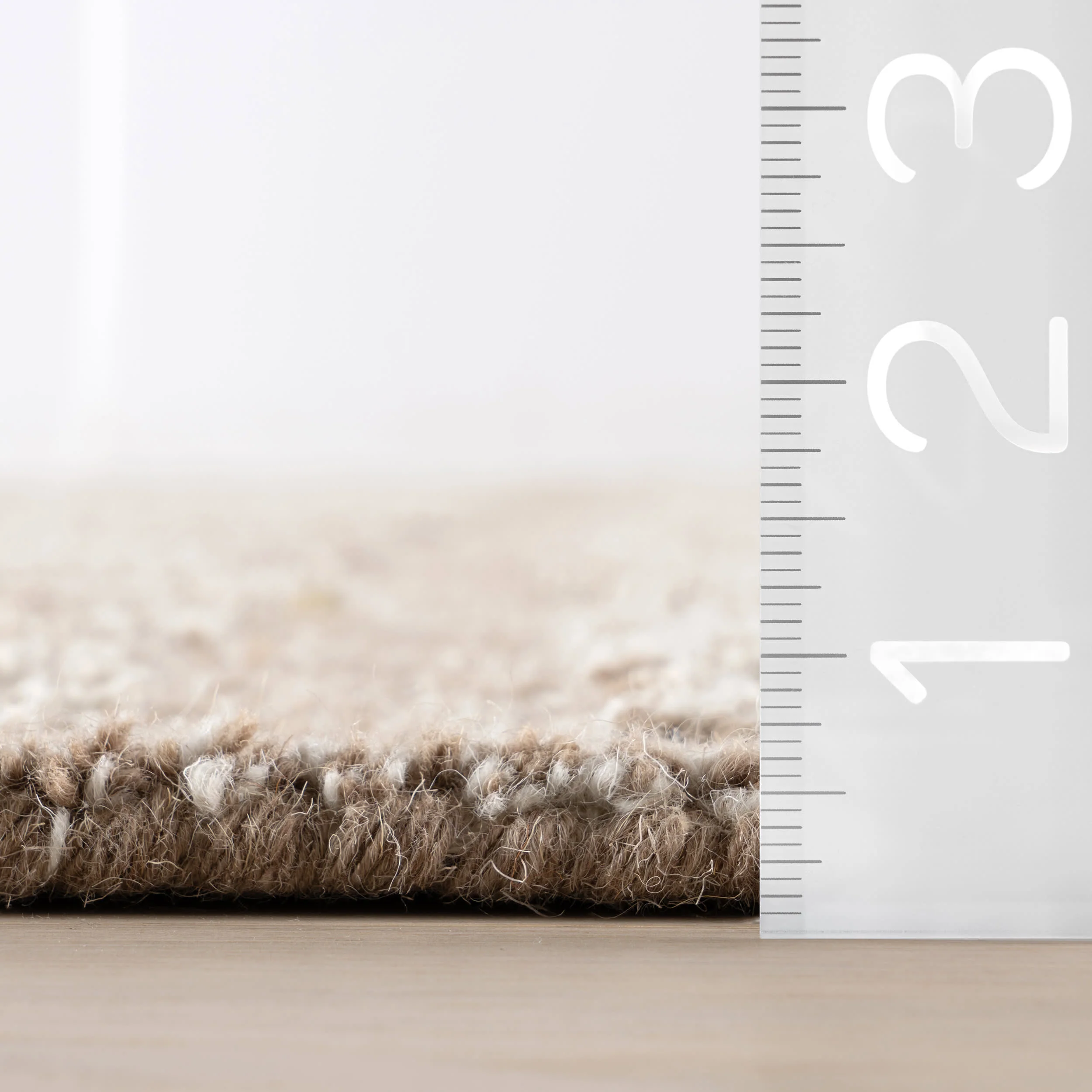 Aven Hand Tufted Wool Rug | Tan - Image 6