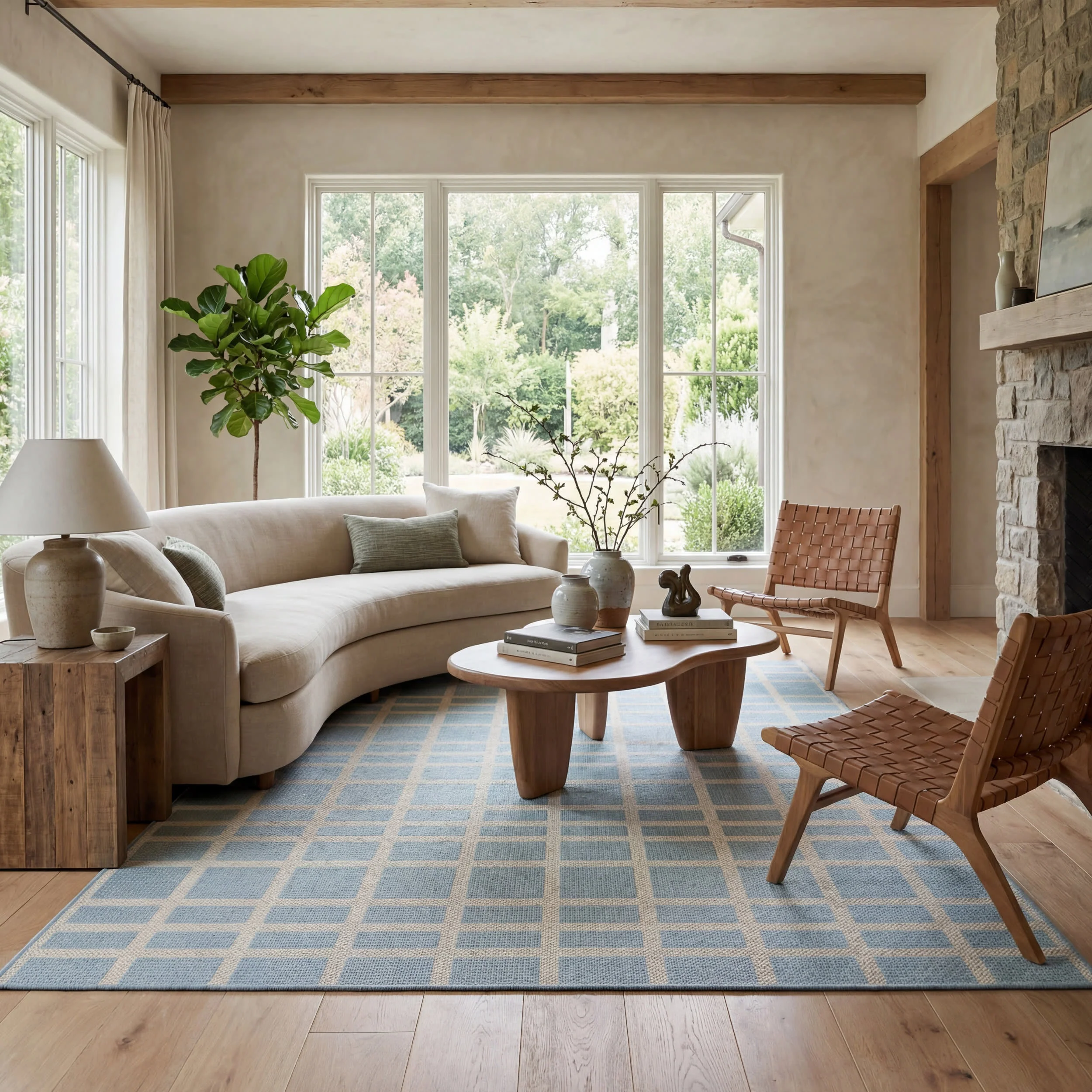 Avenia Modern Indoor/Outdoor Rug | Teal - Image 10