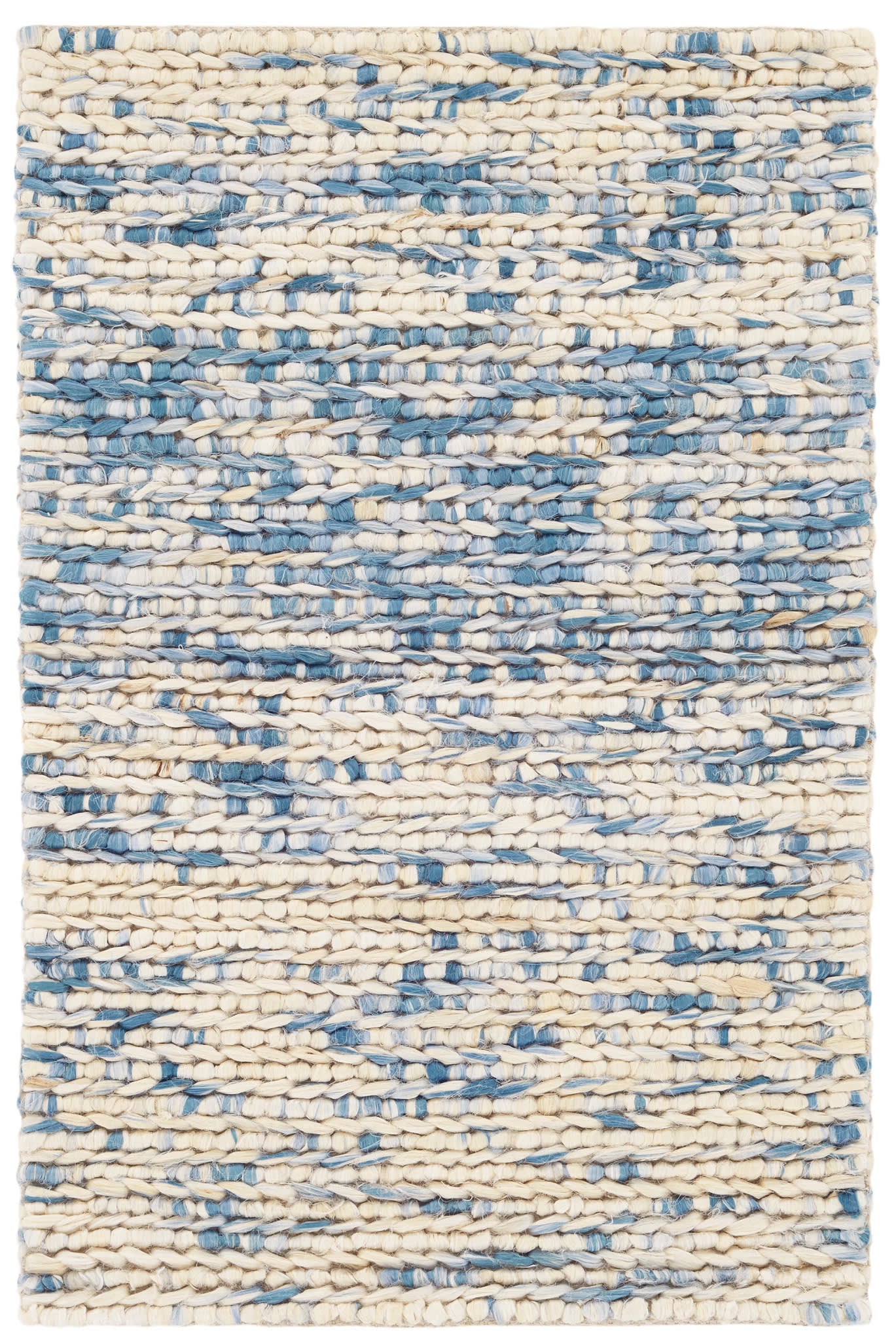 Avril Handwoven Jute Rug | French Blue