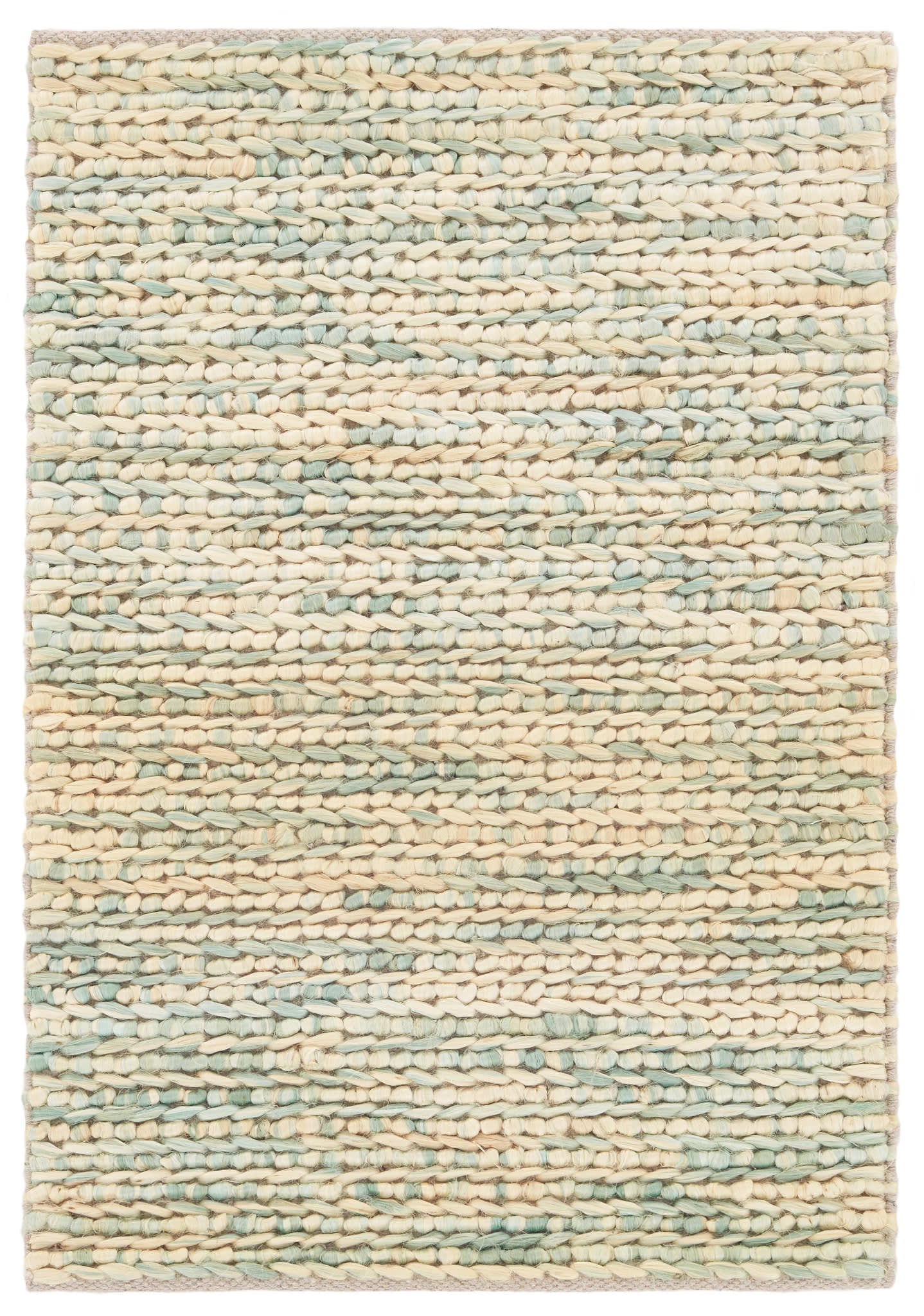 Avril Handwoven Jute Rug | Sky