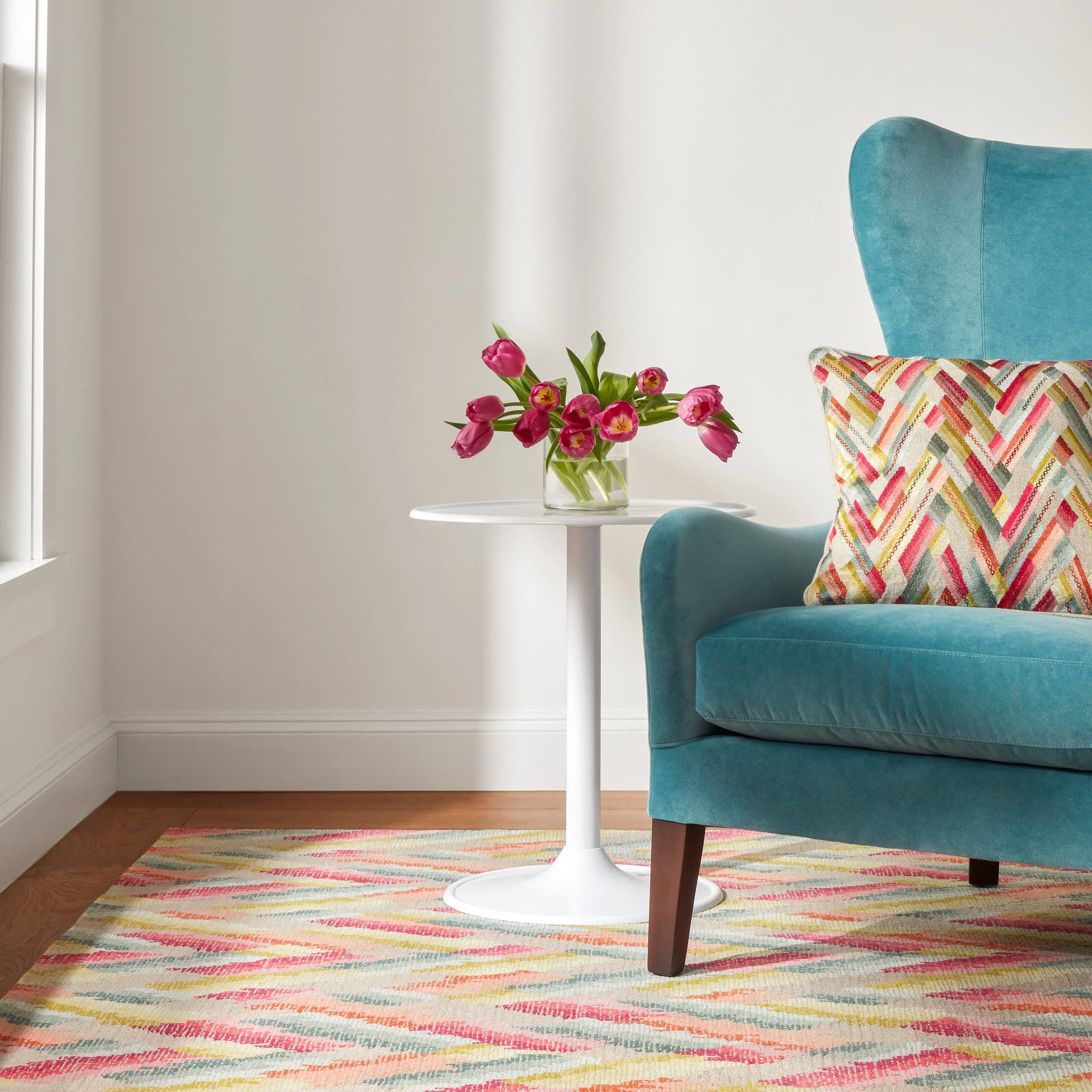 Azura Hand Tufted Wool Rug | Multi - Image 3