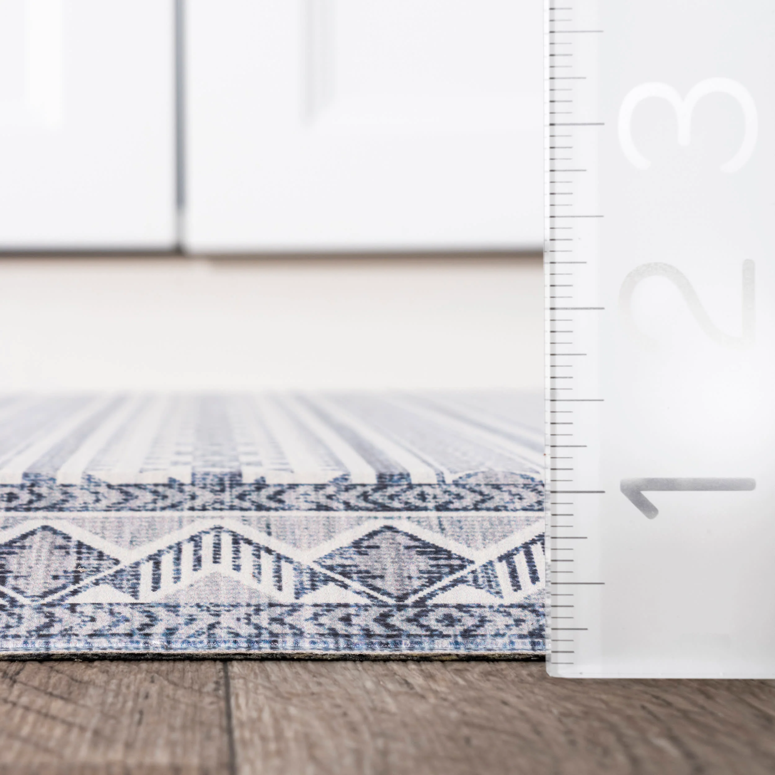 Banded Geometric Anti-Fatigue Mat | Blue - Image 5