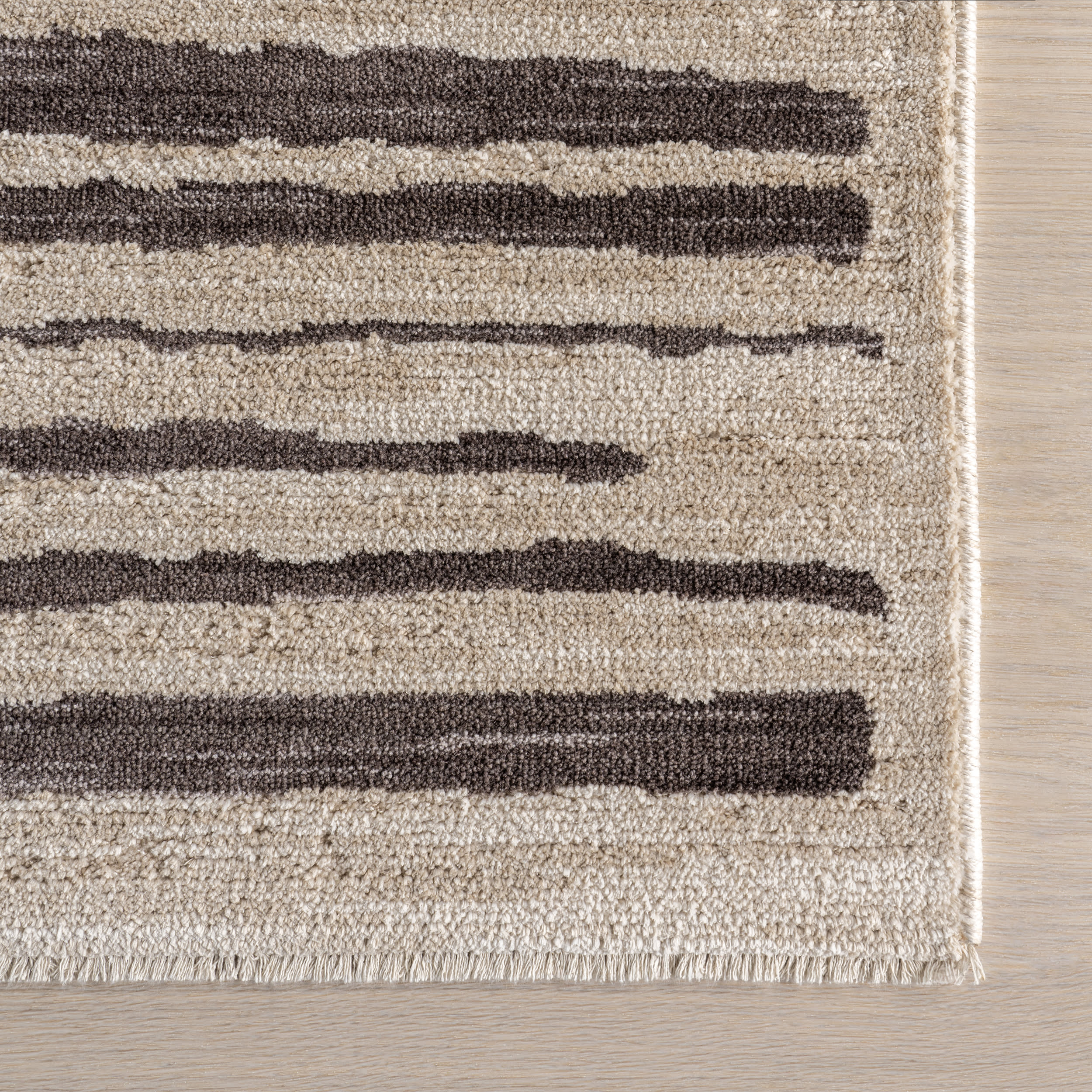 Banke Striped Rug | Beige - Image 4