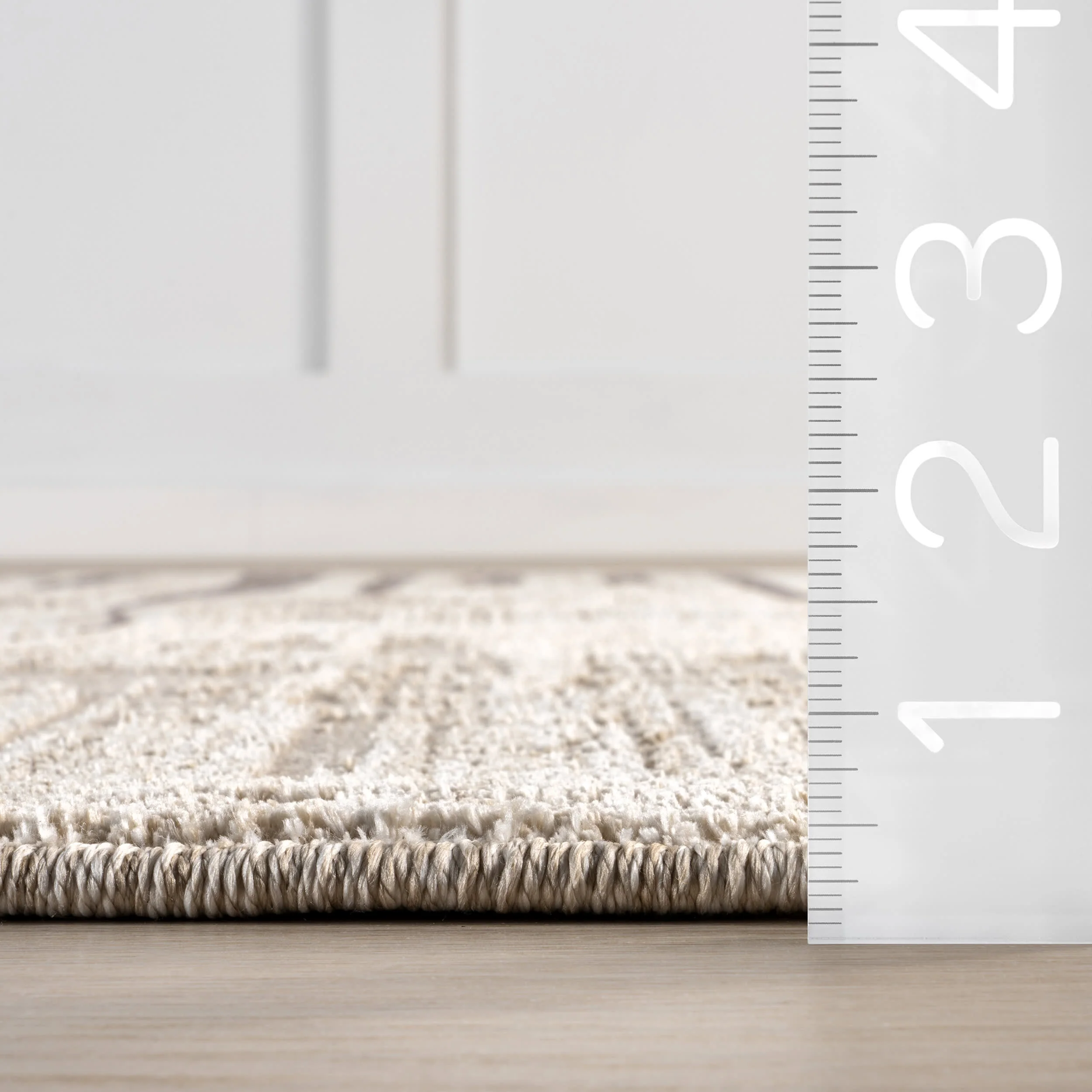 Banke Striped Rug | Beige - Image 5