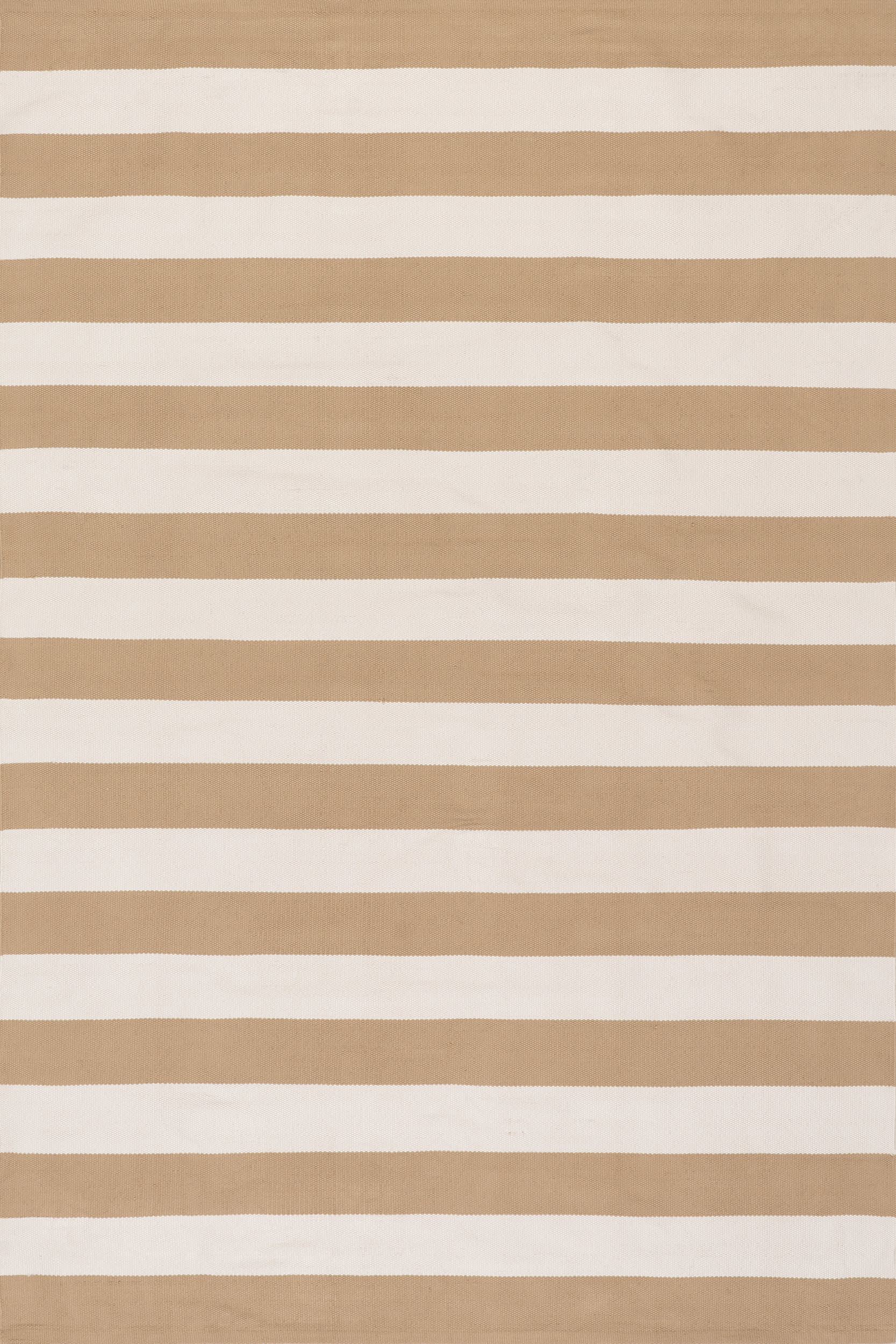 Banks Stripe Handwoven Indoor/Outdoor Rug | Khaki