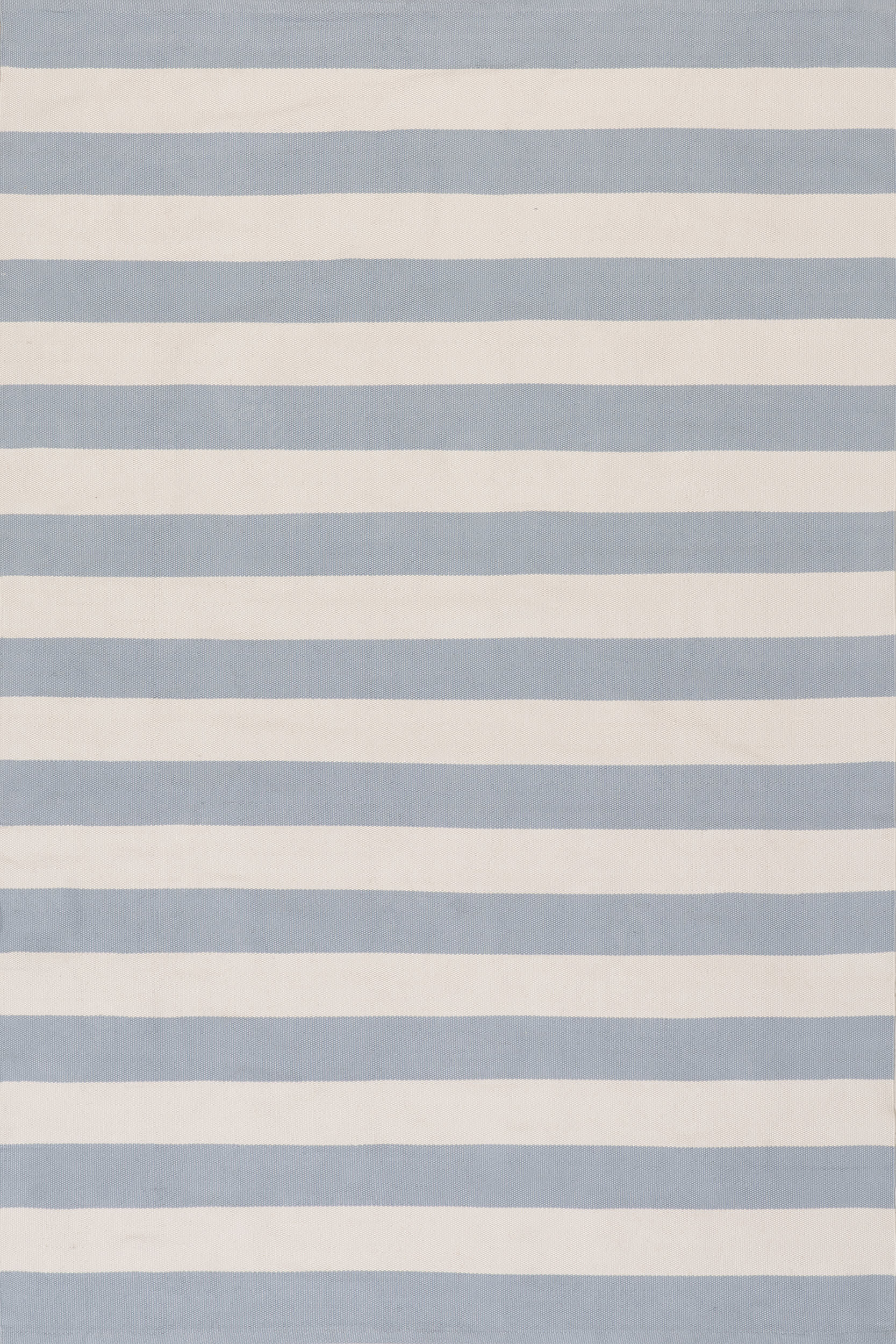Banks Stripe Handwoven Indoor/Outdoor Rug | Swedish Blue