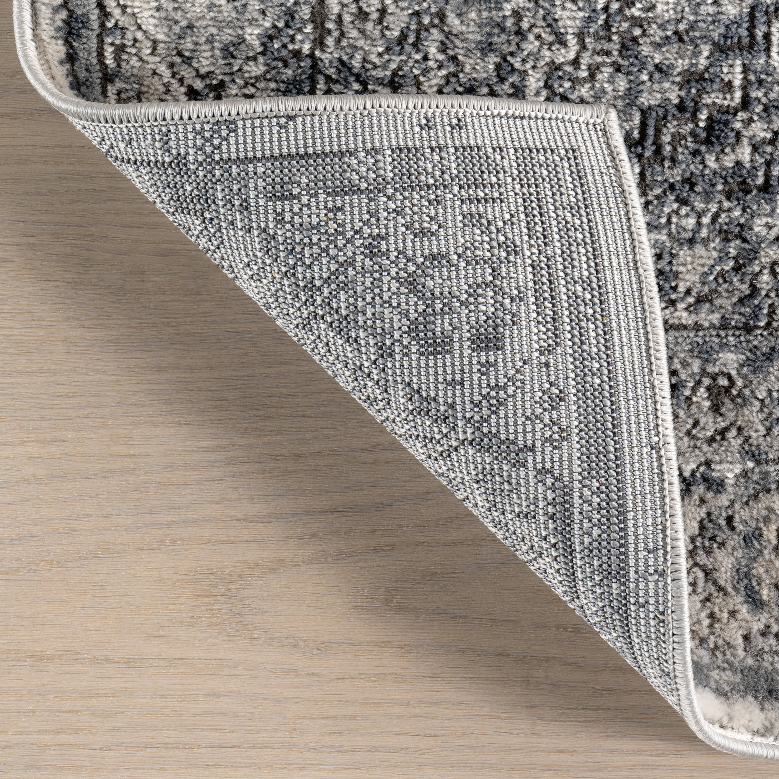 Barbed Iris Medallion Rug | Blue - Image 7