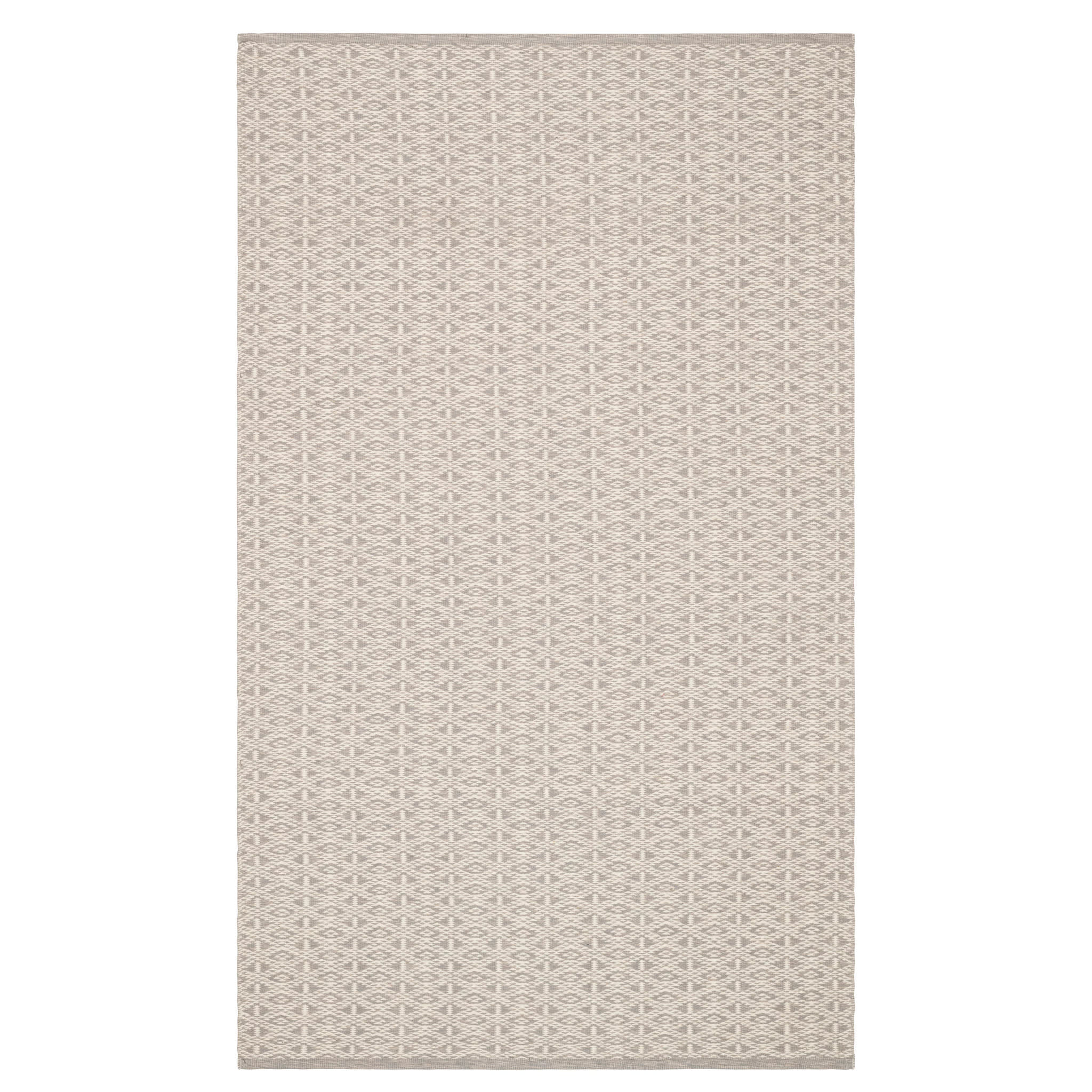 Bare Handwoven Cotton Rug | Grey