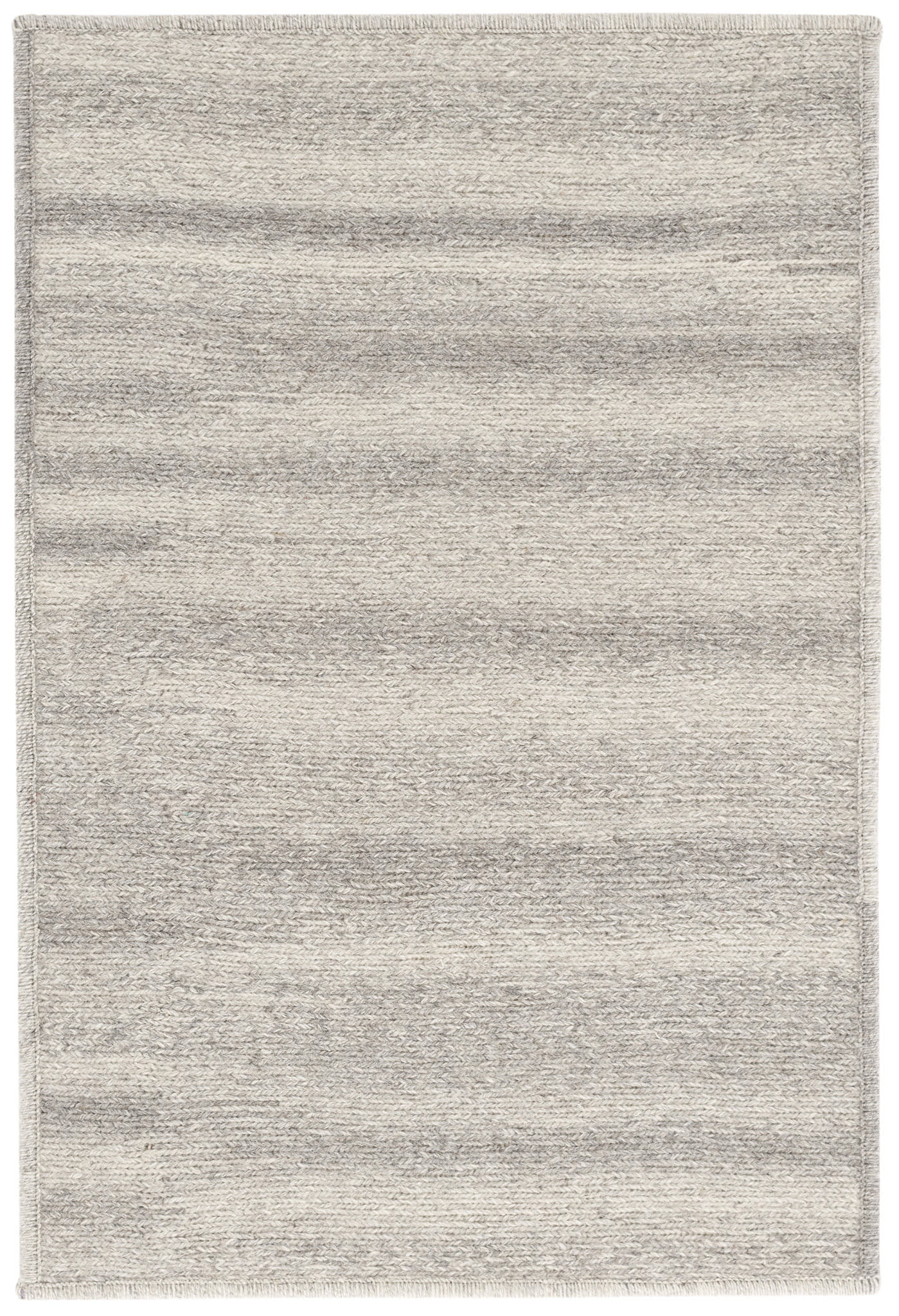 Barlow Woven Wool Custom Rug | Grey