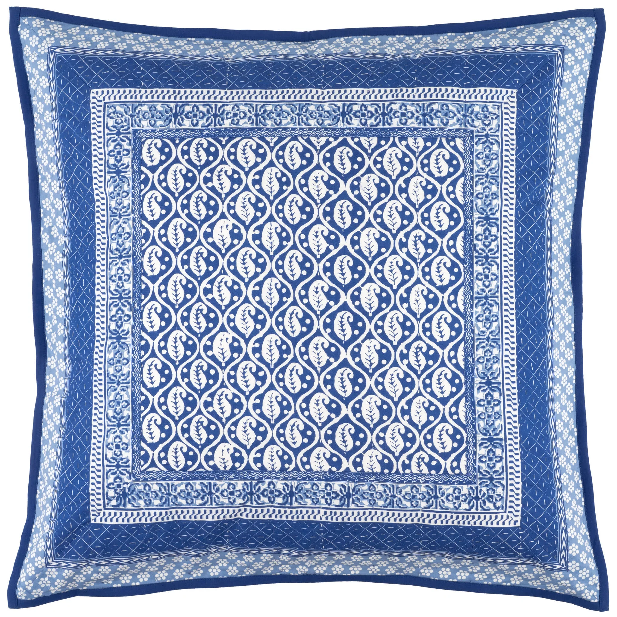 Batik Sham | Blue