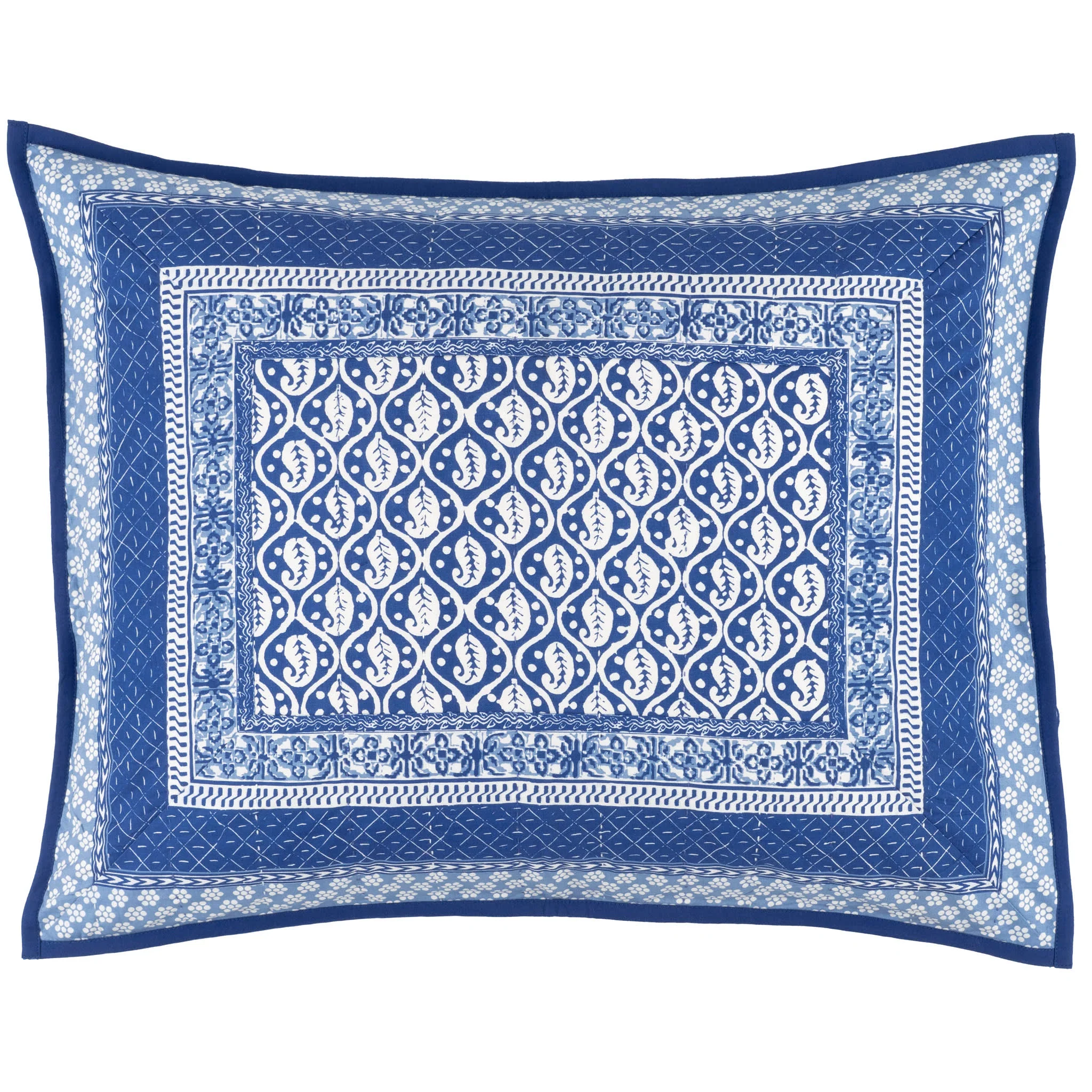 Batik Sham | Blue - Image 2