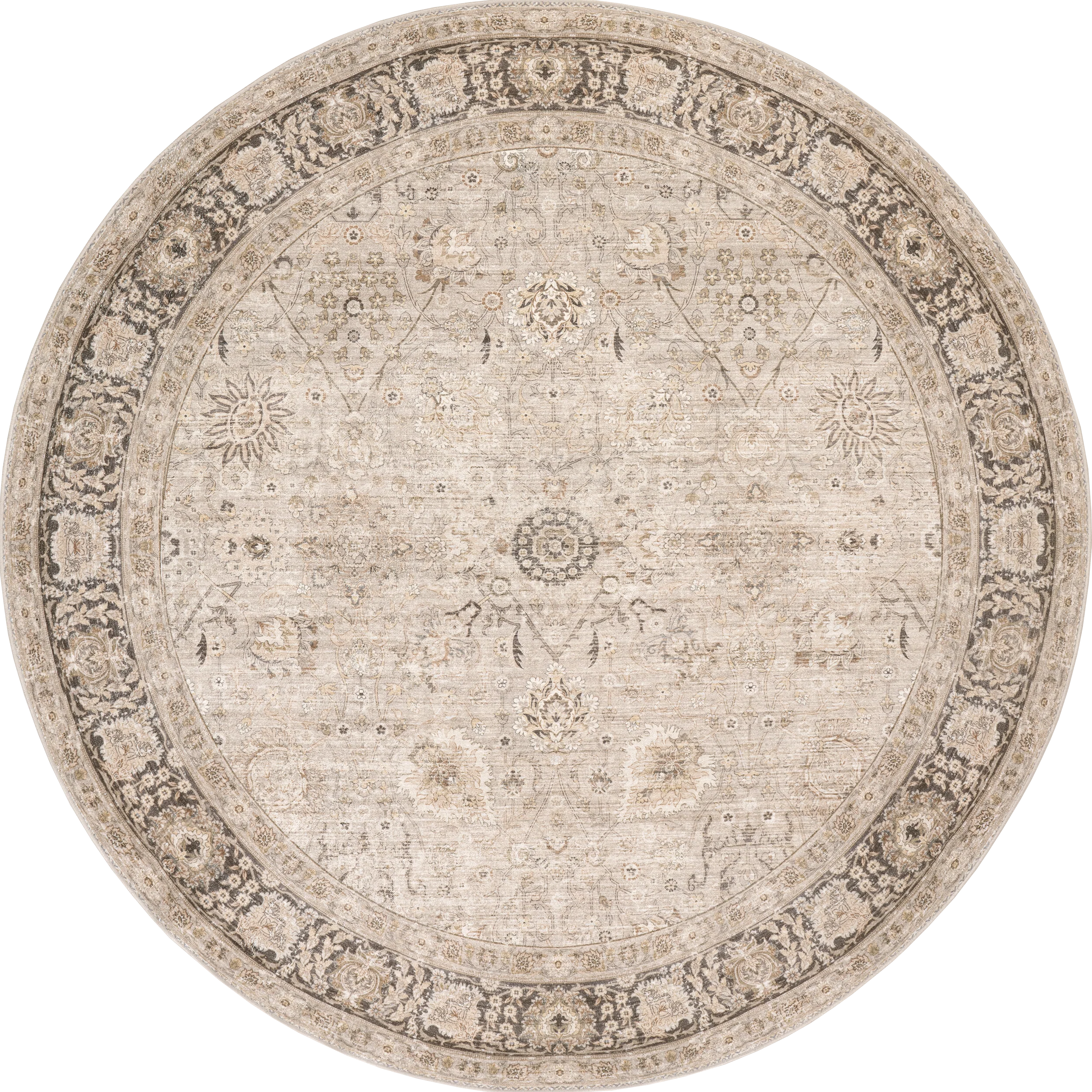 Bayberry Vintage Washable Rug | Sand