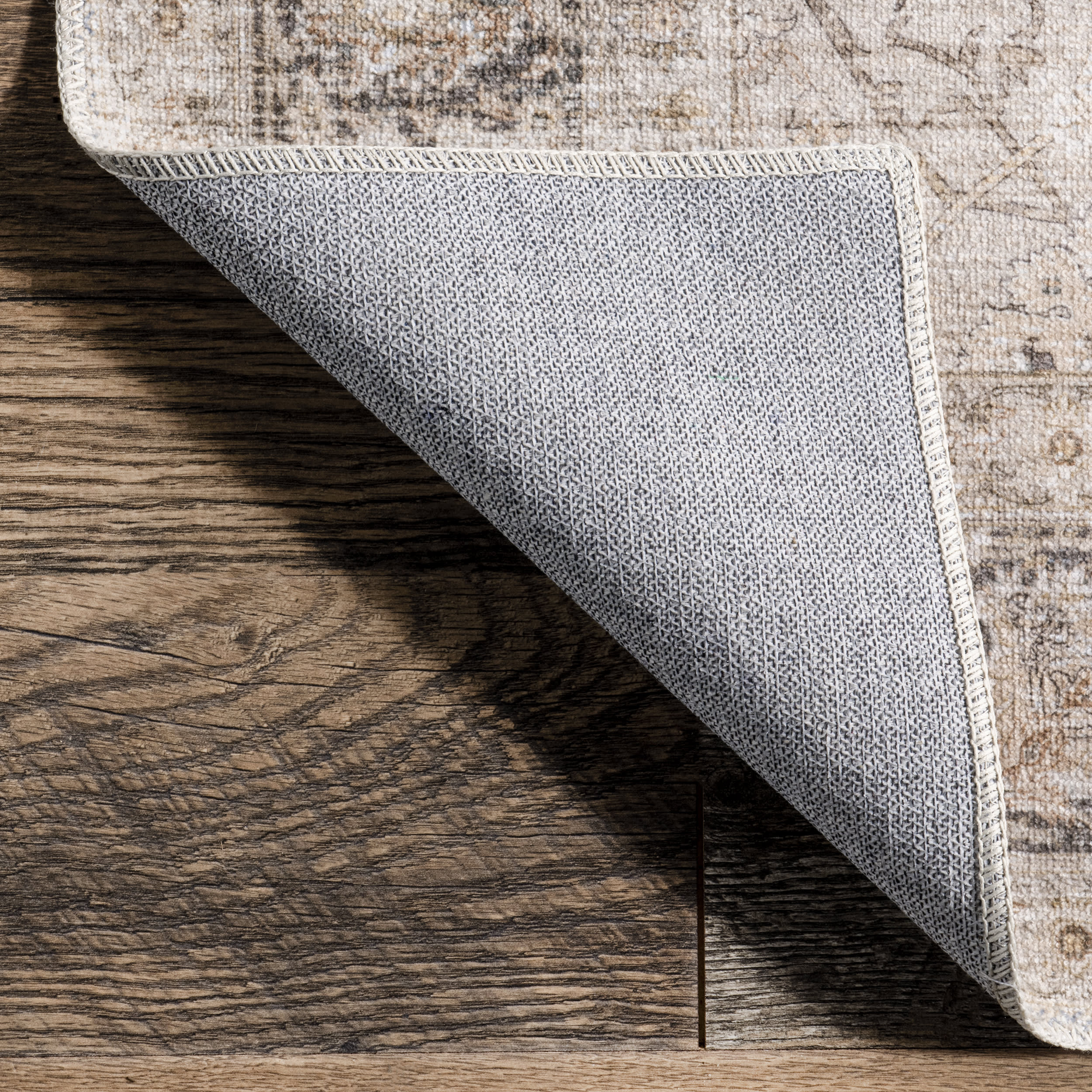 Bayberry Vintage Washable Rug | Sand - Image 5