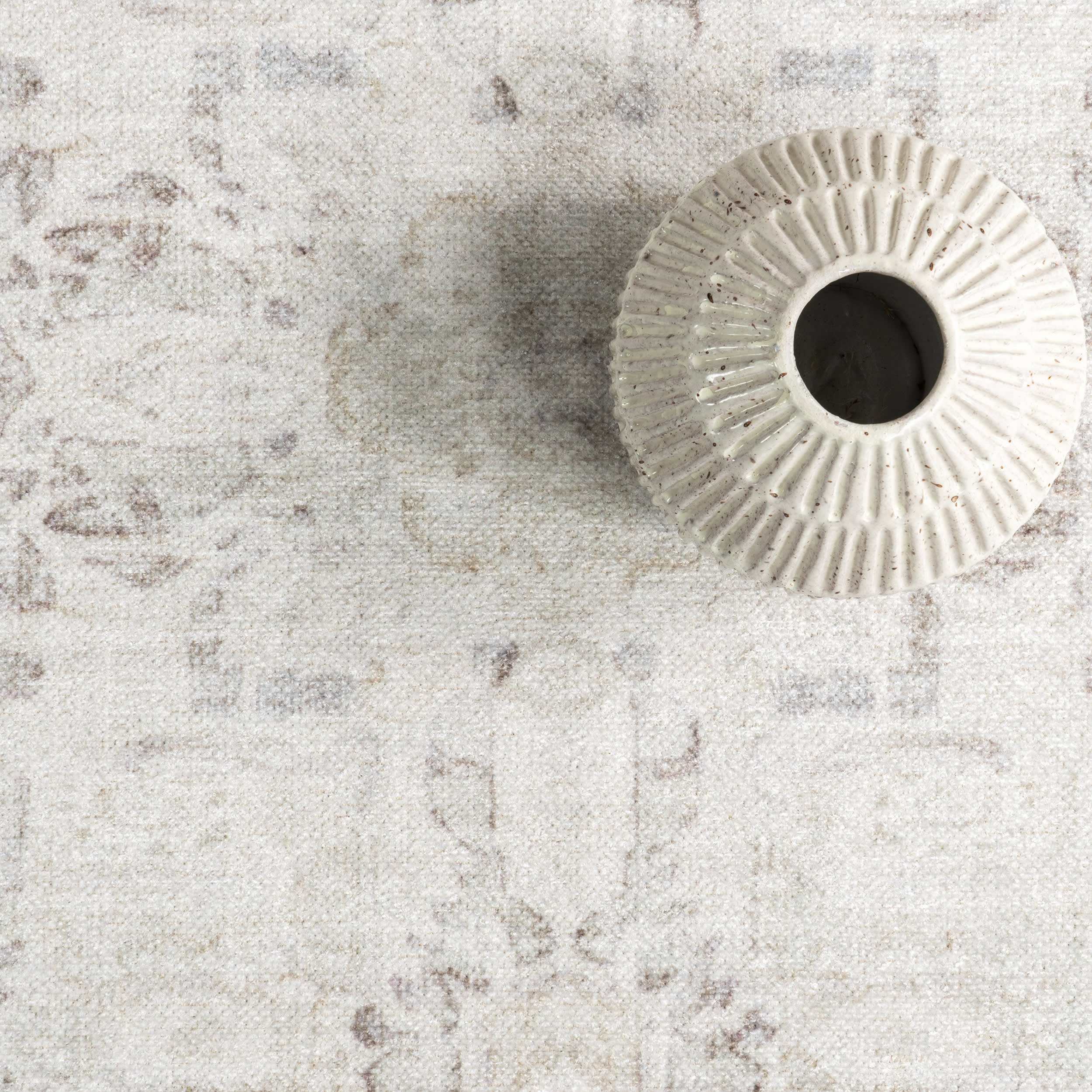 Bethany Medallion Washable Rug | Beige - Image 7