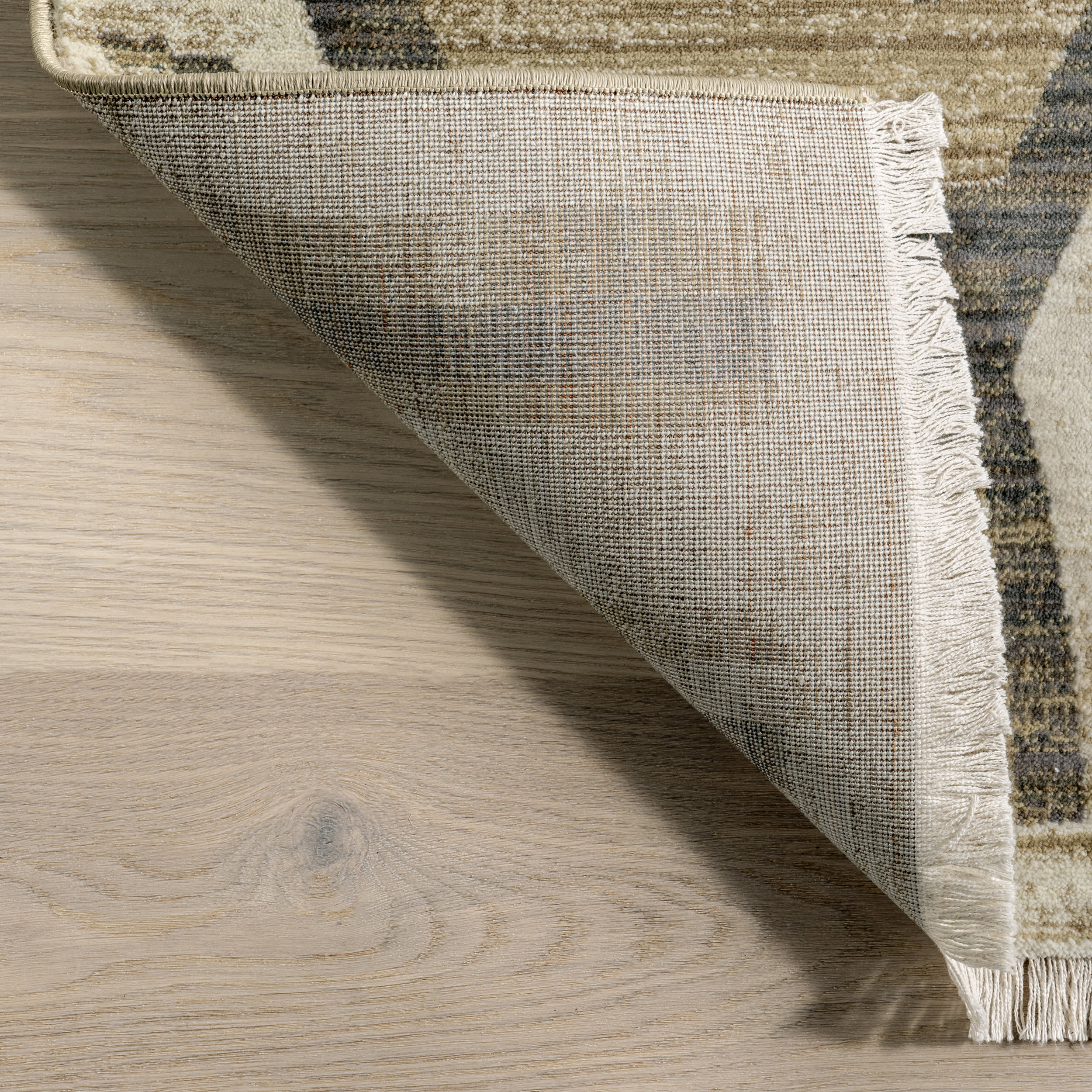 Bheri Abstract Rug | Beige - Image 5