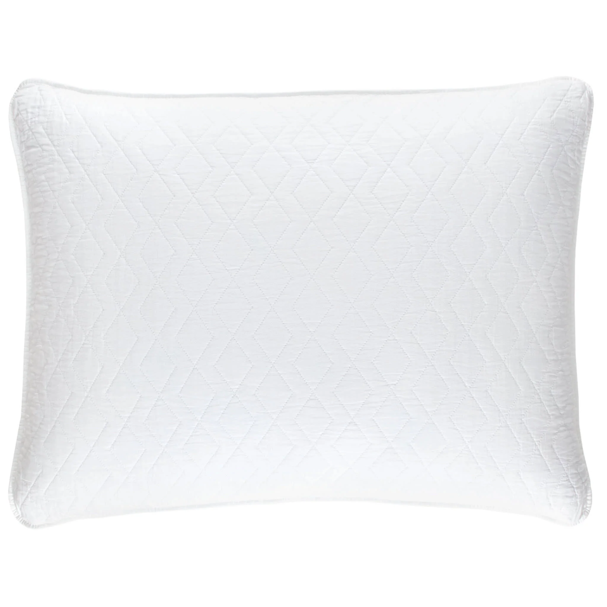 Birdie Quilted Sham | White