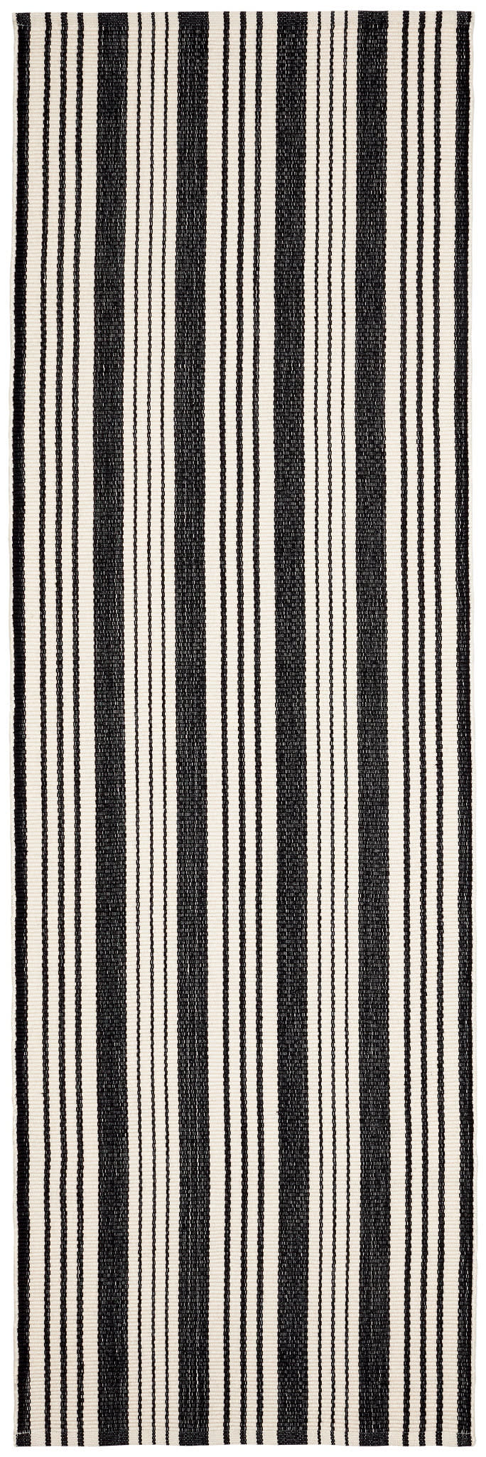 Birmingham Handwoven Indoor/Outdoor Rug | Black - Image 2