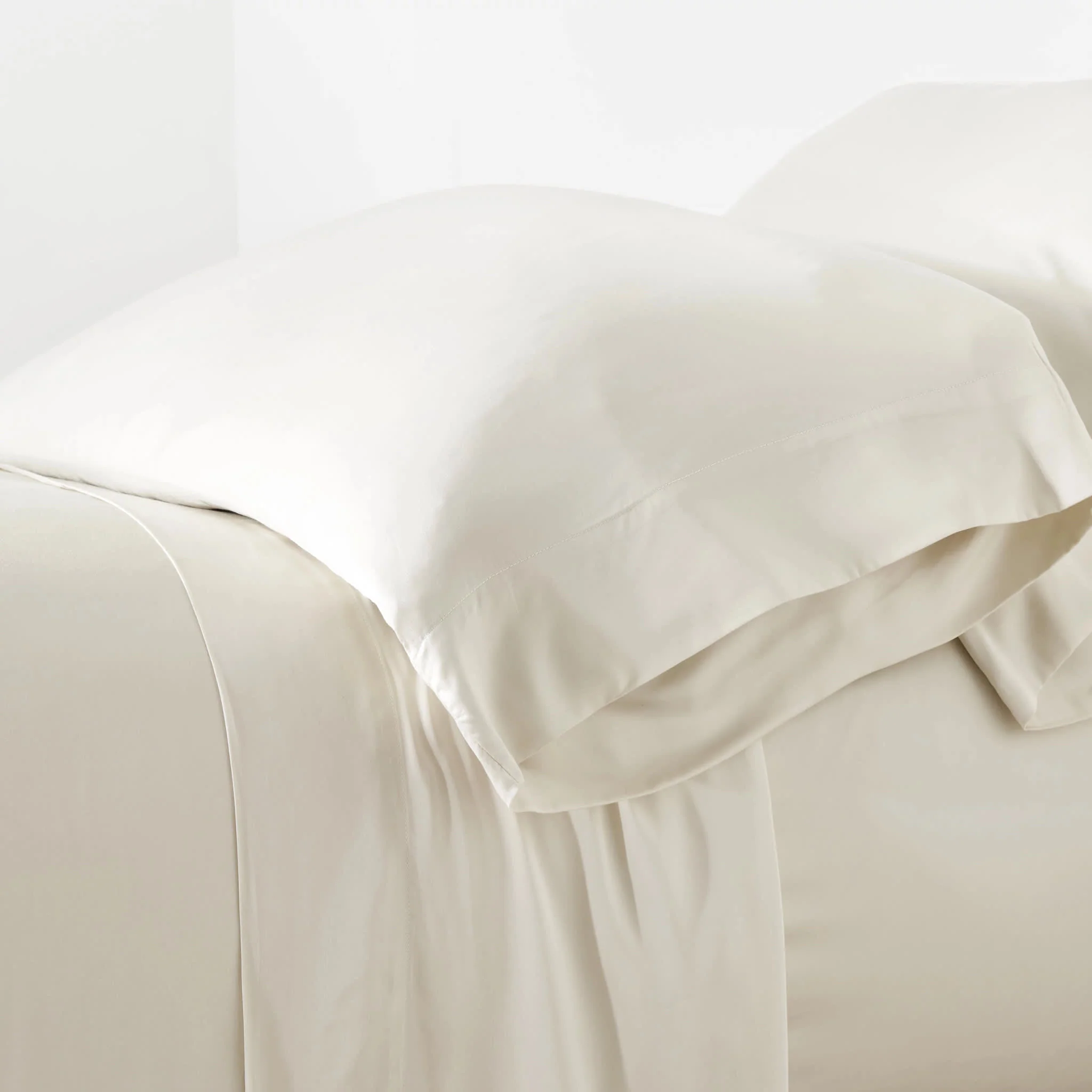 Blissful Bamboo Pillowcases | Pearl