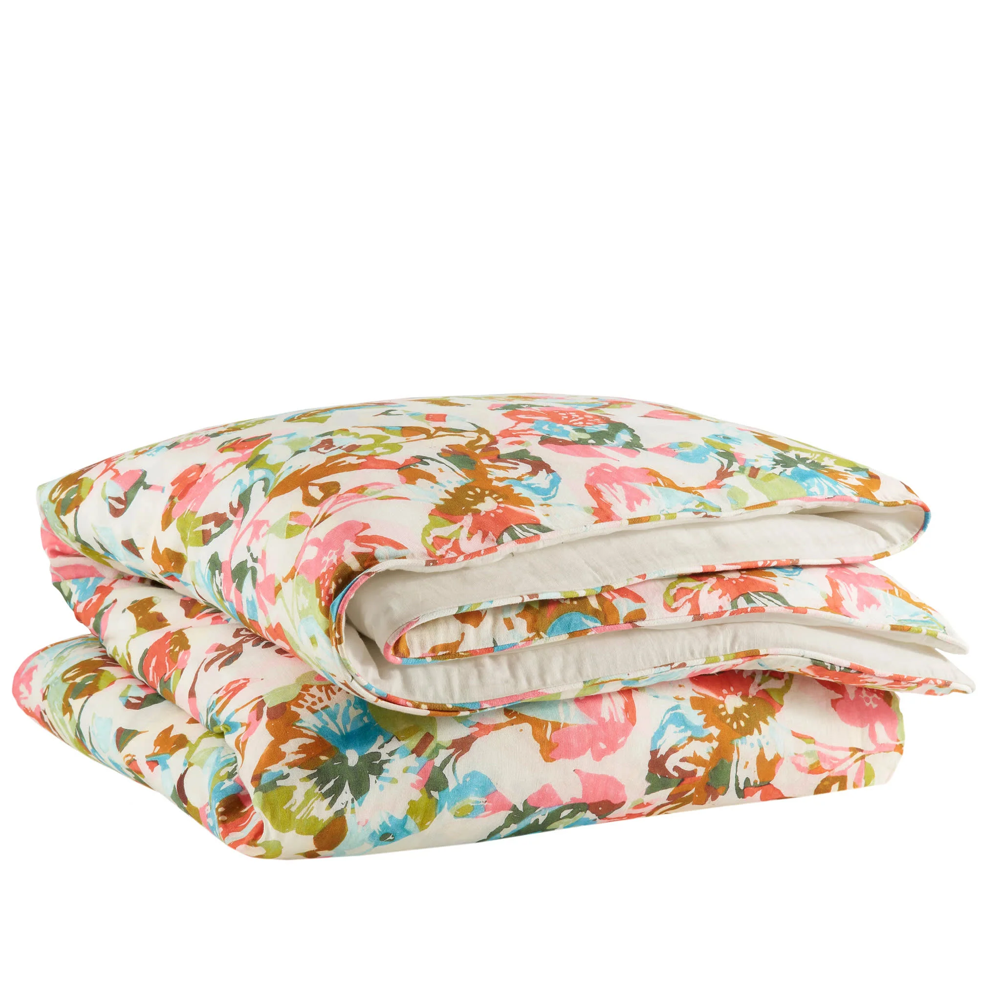 Bloom Linen Duvet Cover | Multi - Image 3