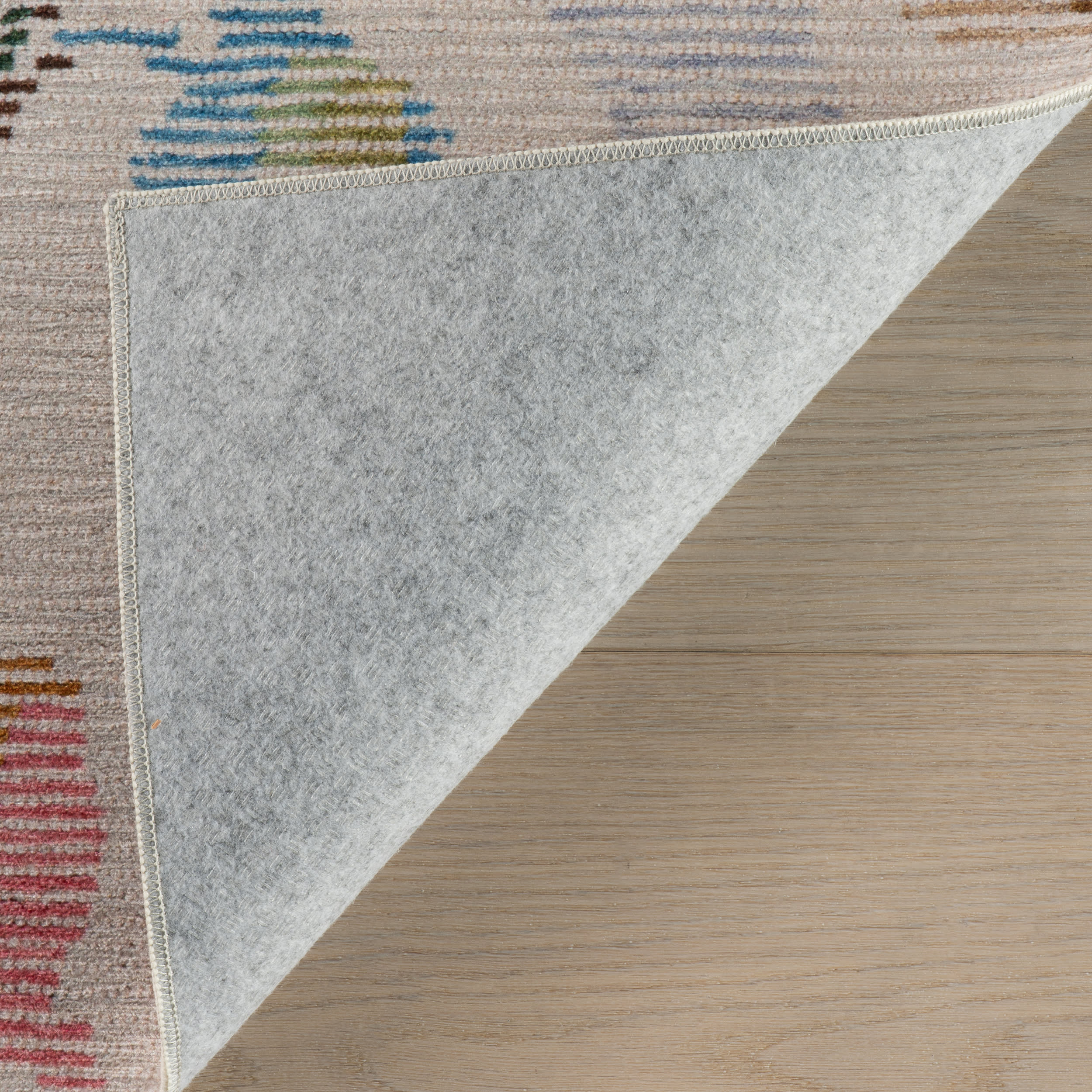 Bloom Machine Washable Rug | Multi - Image 7