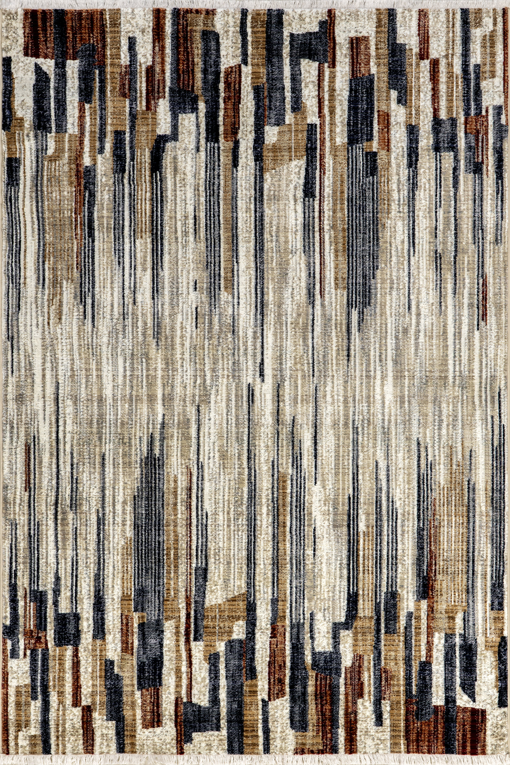 Bowery Striped Rug | Multicolor