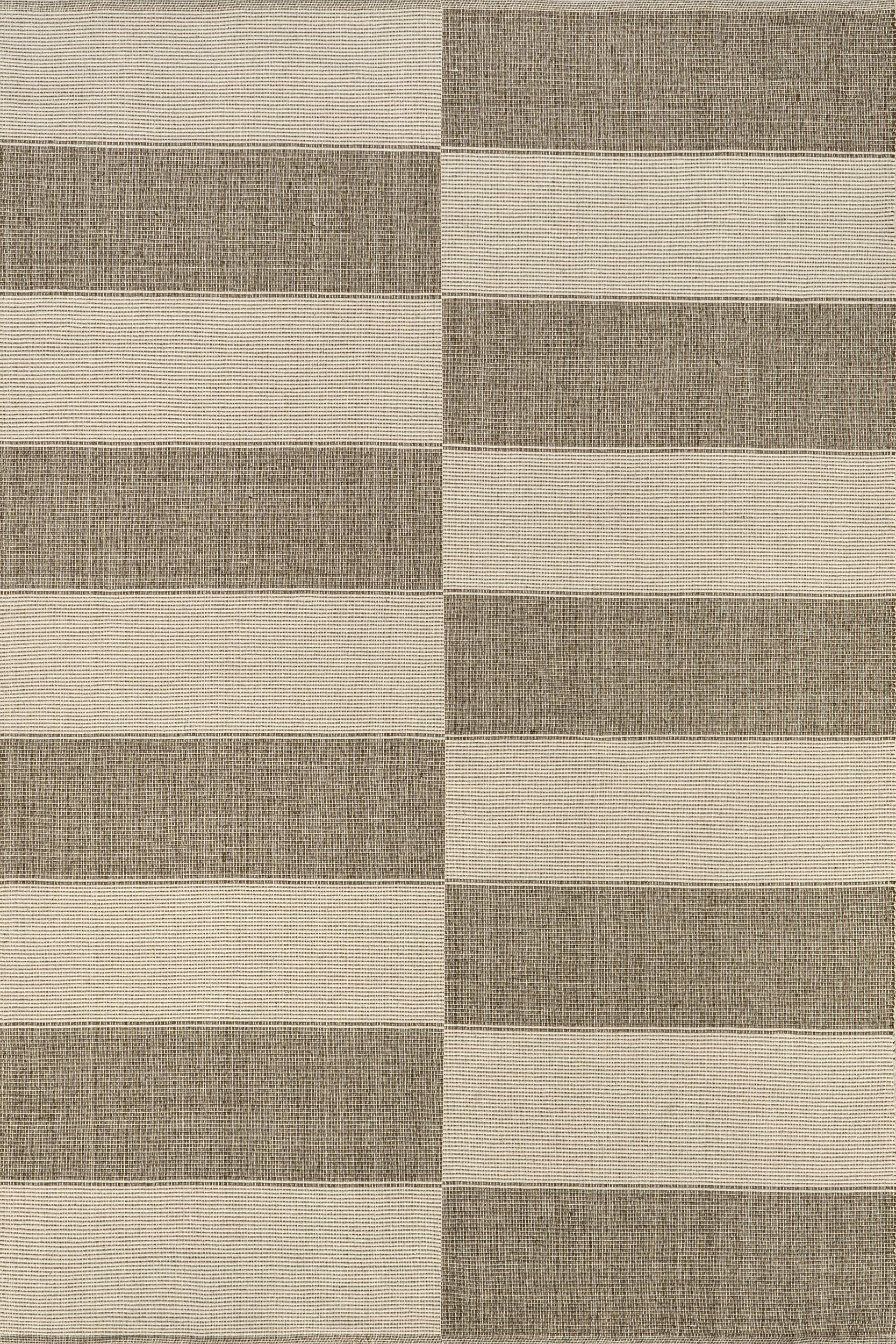 Boxelder Checked Cotton Rug | Sand