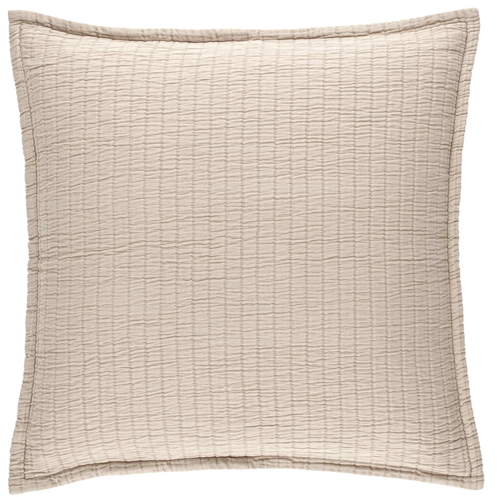 Boyfriend Matelasse Sham | Sand