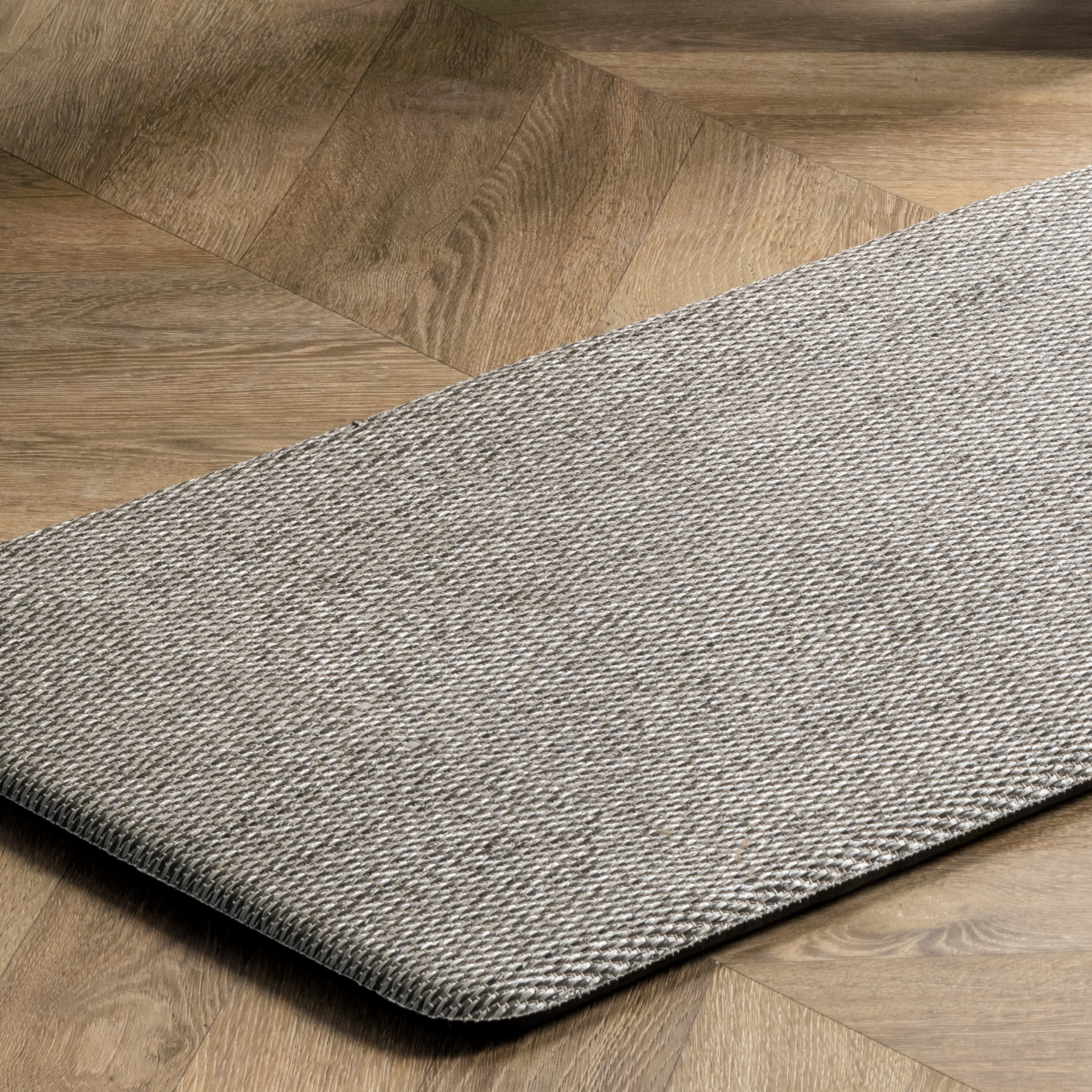Braid Woven Anti-Fatigue Mat | Light Grey - Image 4