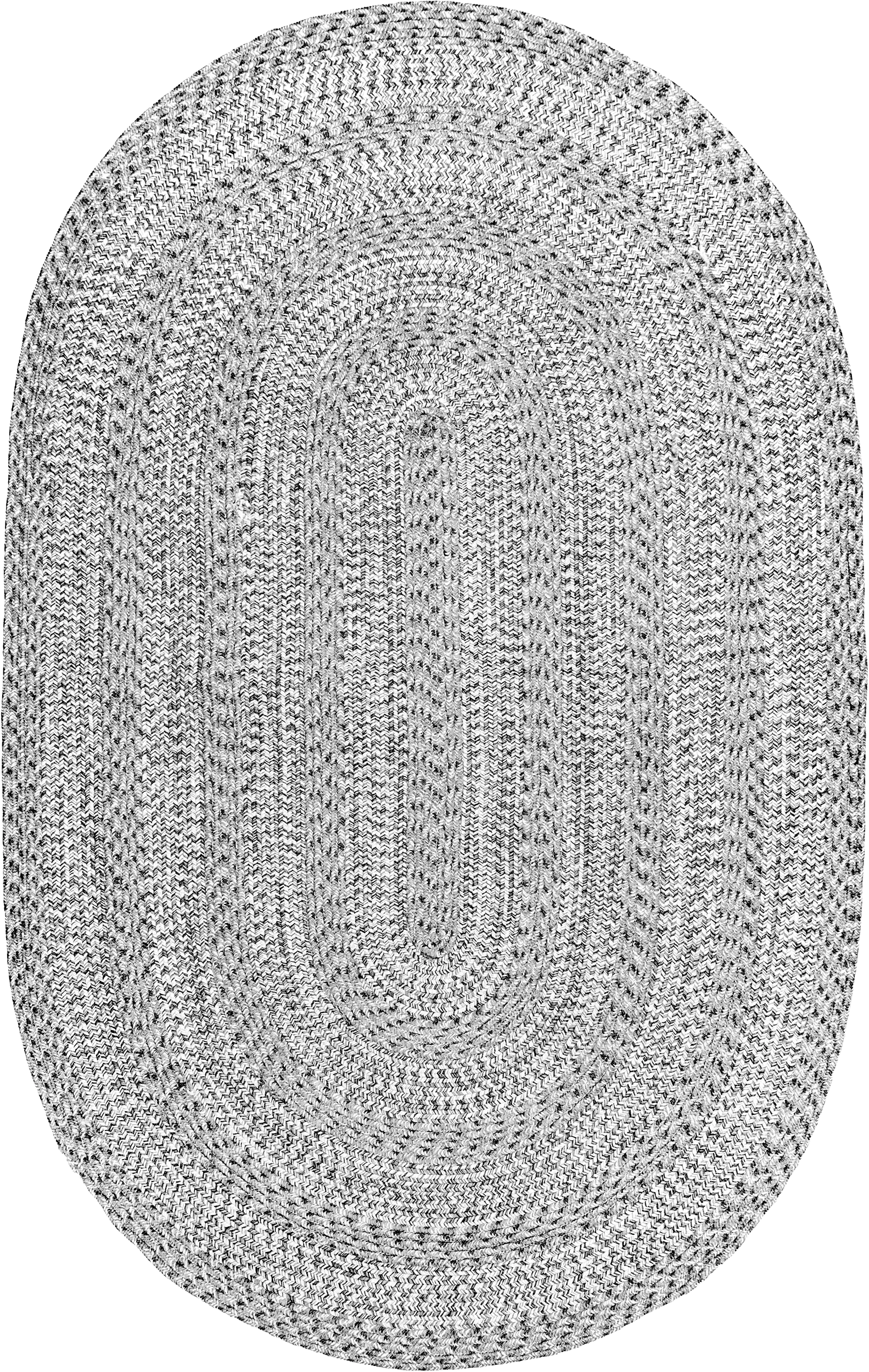 Braided Texture Indoor/Outdoor Rug | Grey