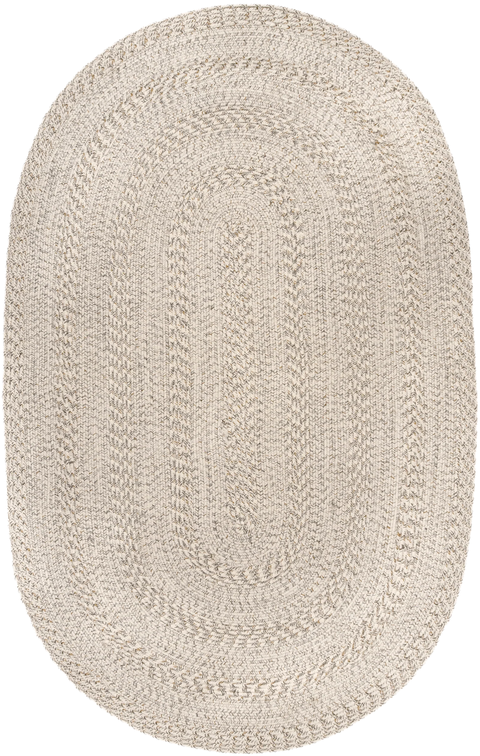 Braided Texture Indoor/Outdoor Rug | Ivory
